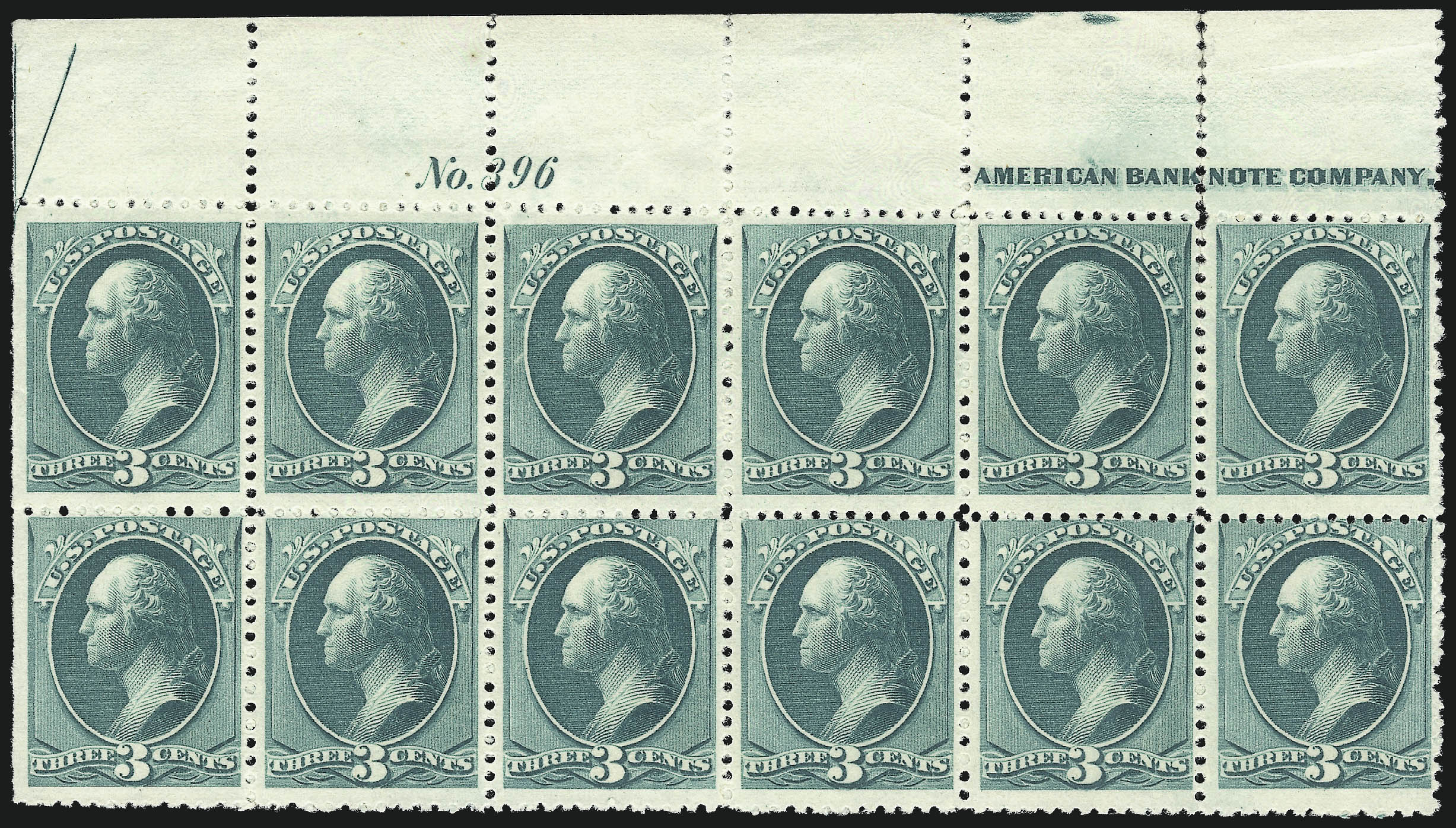 Sale no. 1084 — Lot no. 3466 — Siegel Auction Galleries