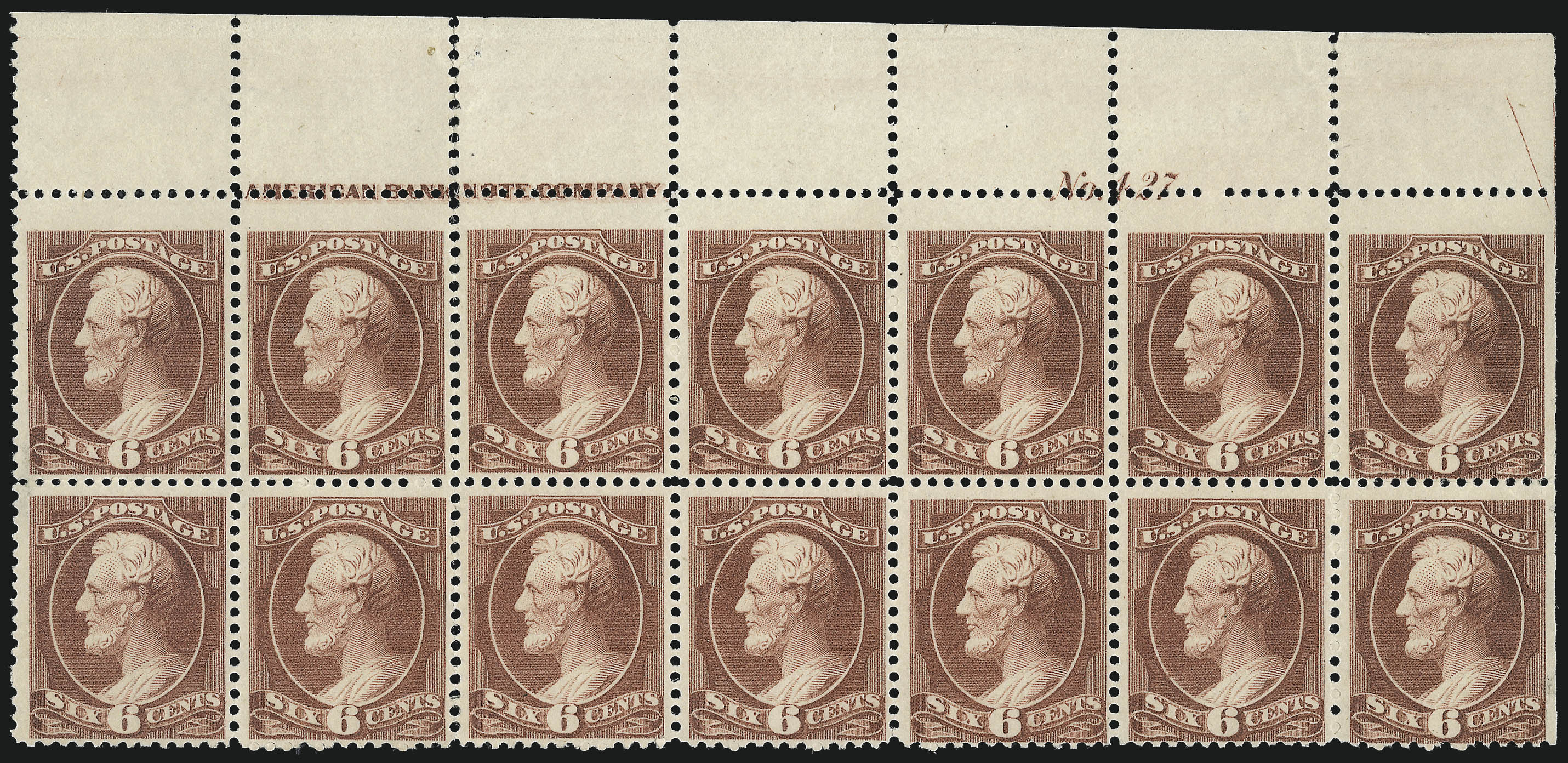 Sale no. 1084 — Lot no. 3468 — Siegel Auction Galleries