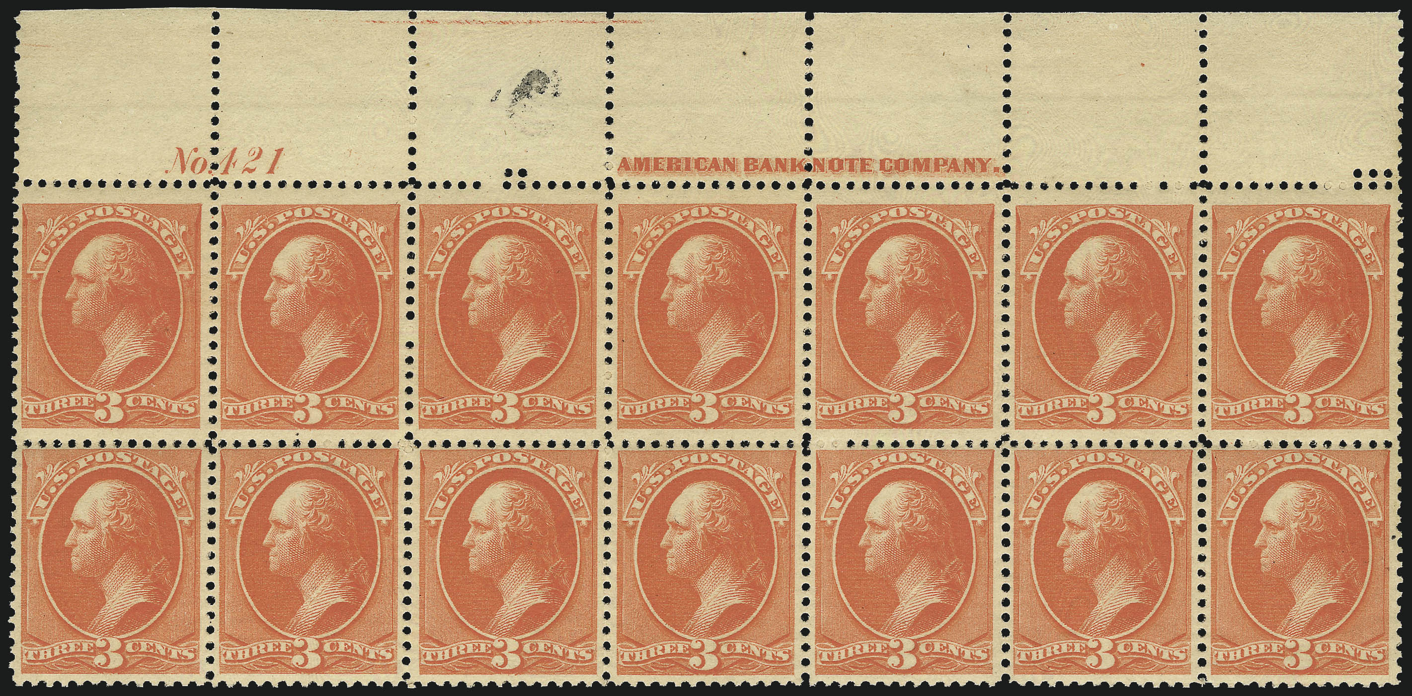 Sale no. 1084 — Lot no. 3480 — Siegel Auction Galleries