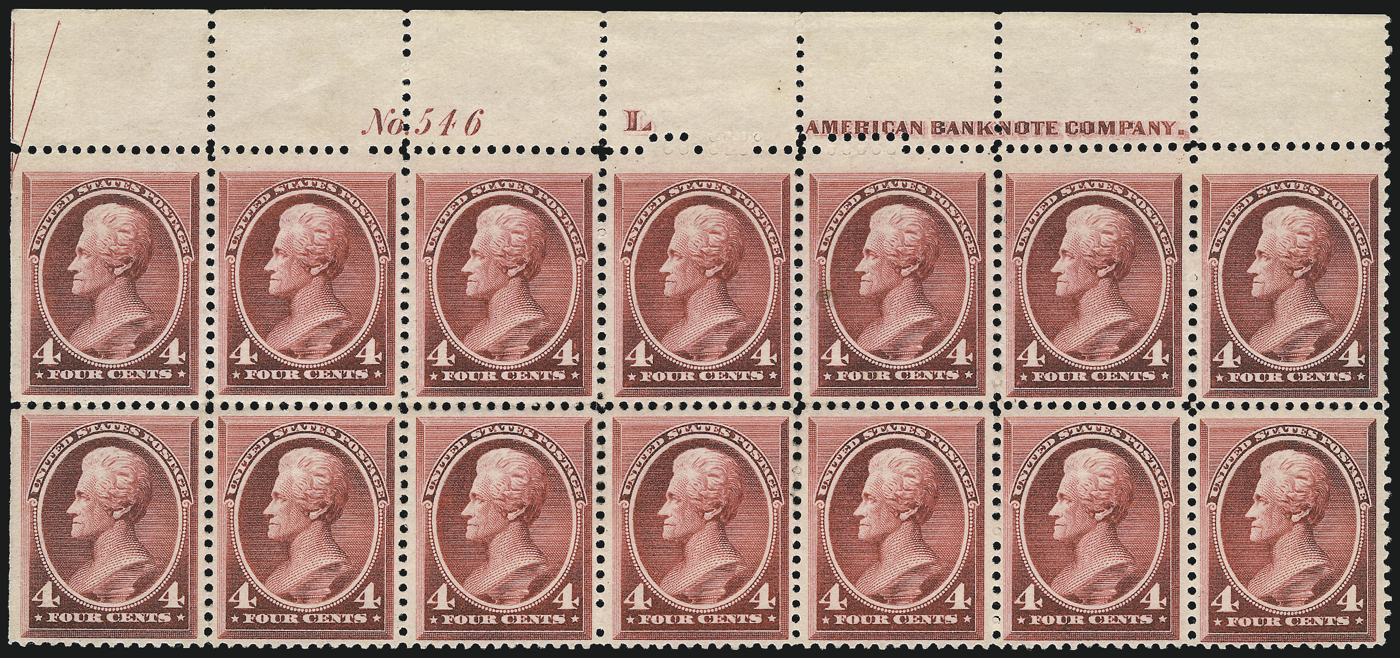 Sale no. 1084 — Lot no. 3481 — Siegel Auction Galleries