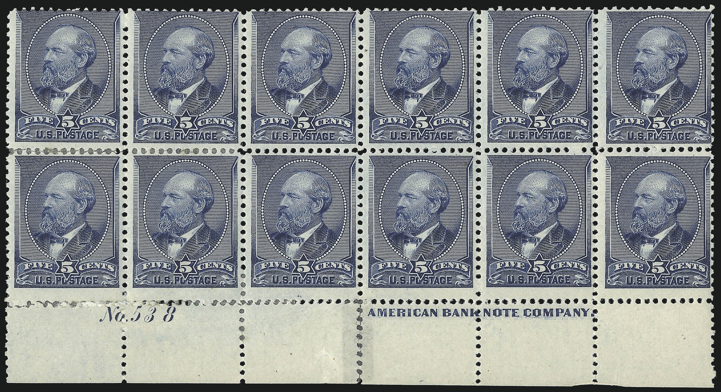 Sale no. 1084 — Lot no. 3482 — Siegel Auction Galleries