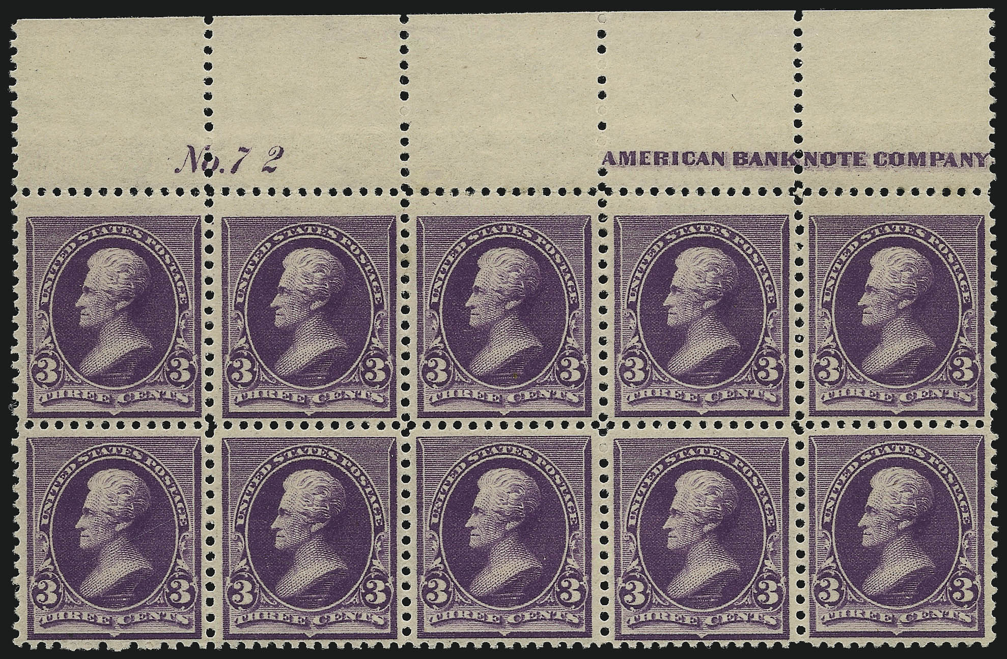 Sale no. 1084 — Lot no. 3503 — Siegel Auction Galleries