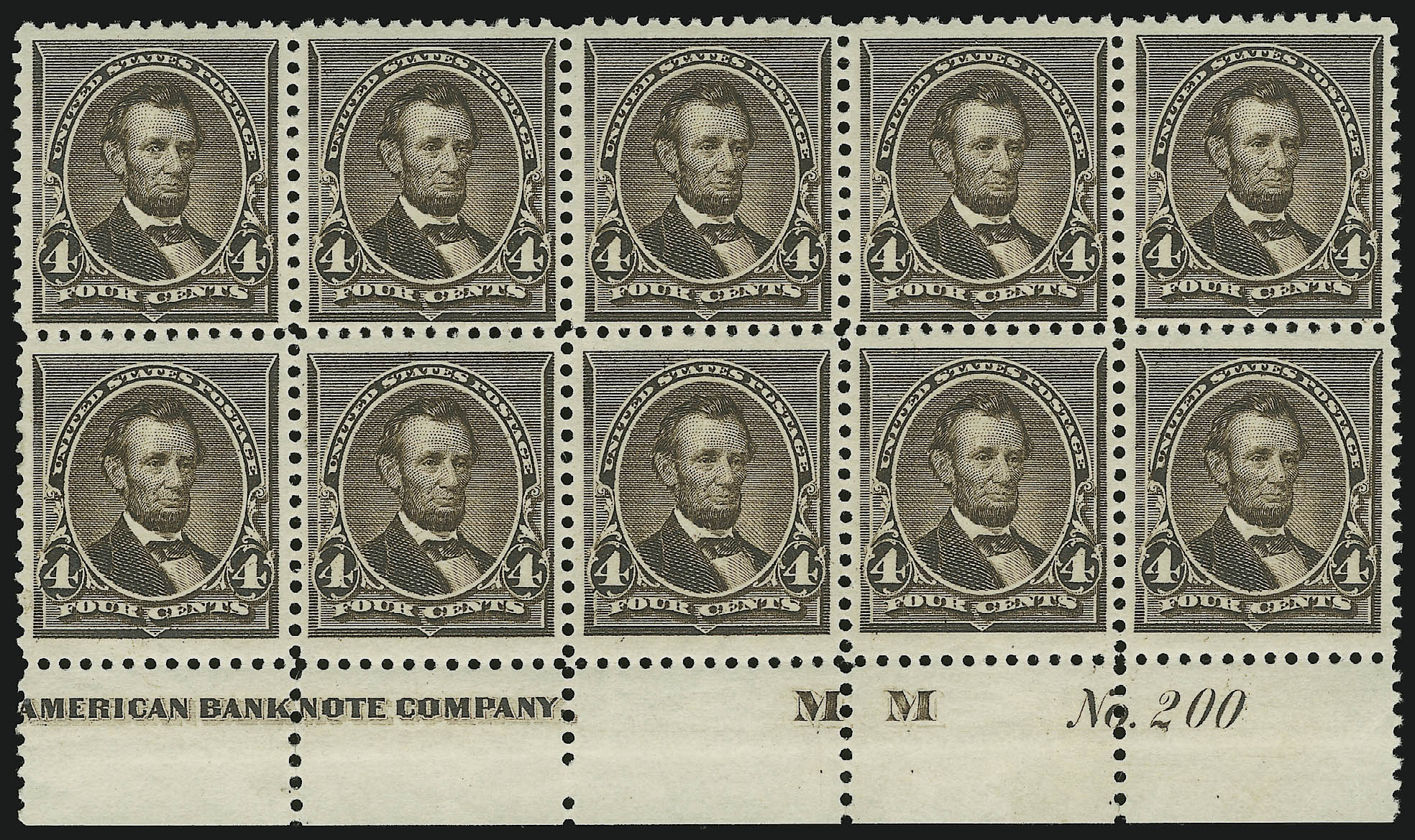 Sale no. 1084 — Lot no. 3505 — Siegel Auction Galleries