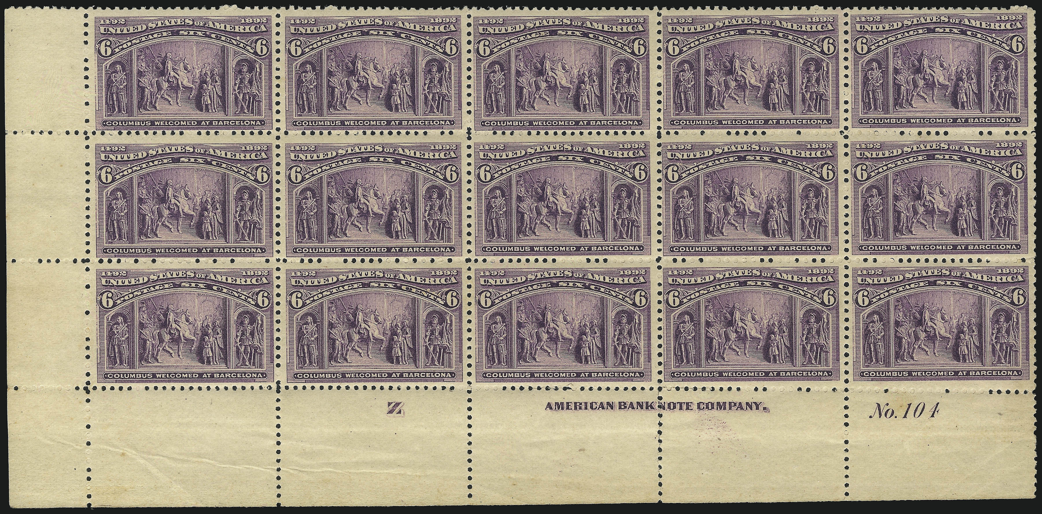 Sale no. 1084 — Lot no. 3535 — Siegel Auction Galleries