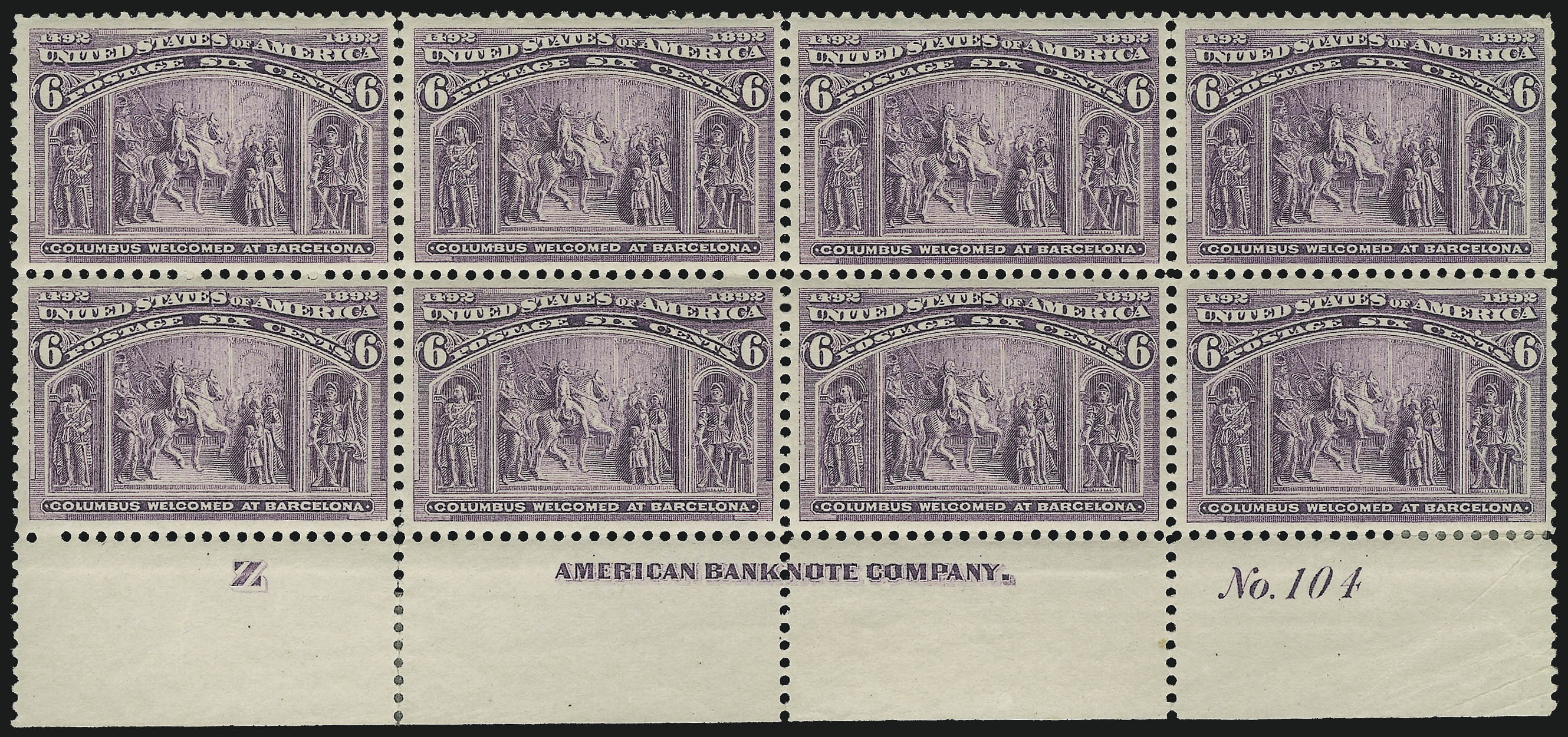 Sale no. 1084 — Lot no. 3536 — Siegel Auction Galleries