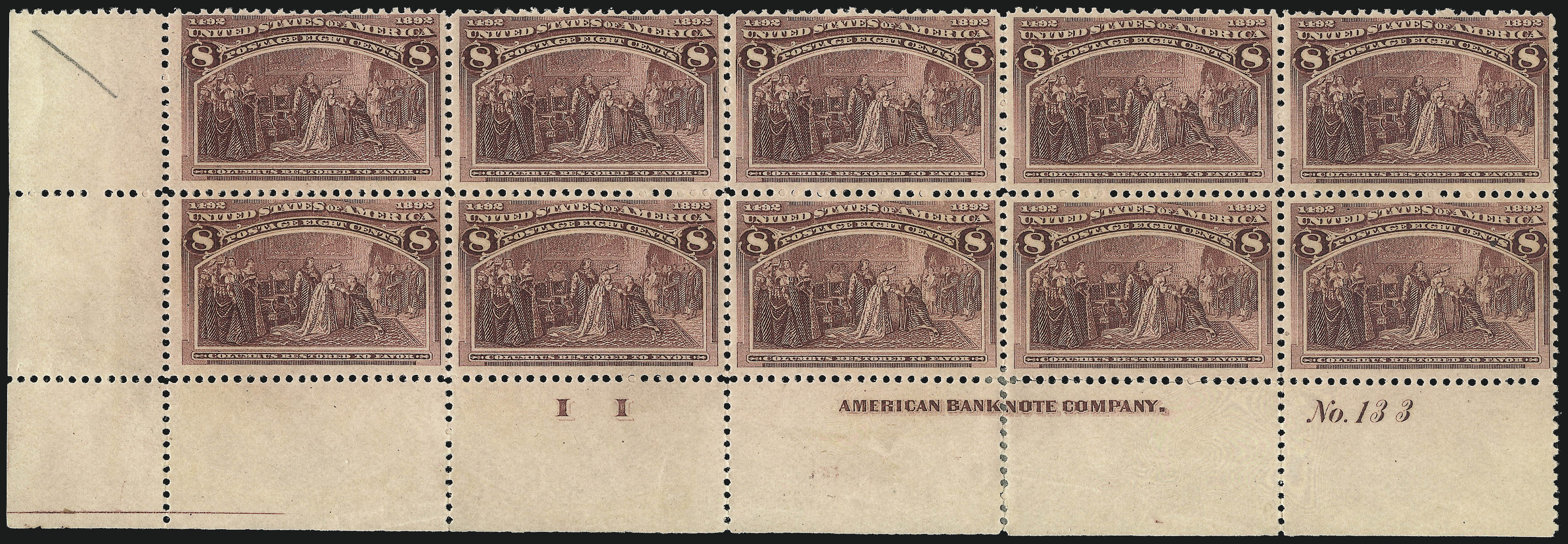 Sale no. 1084 — Lot no. 3538 — Siegel Auction Galleries