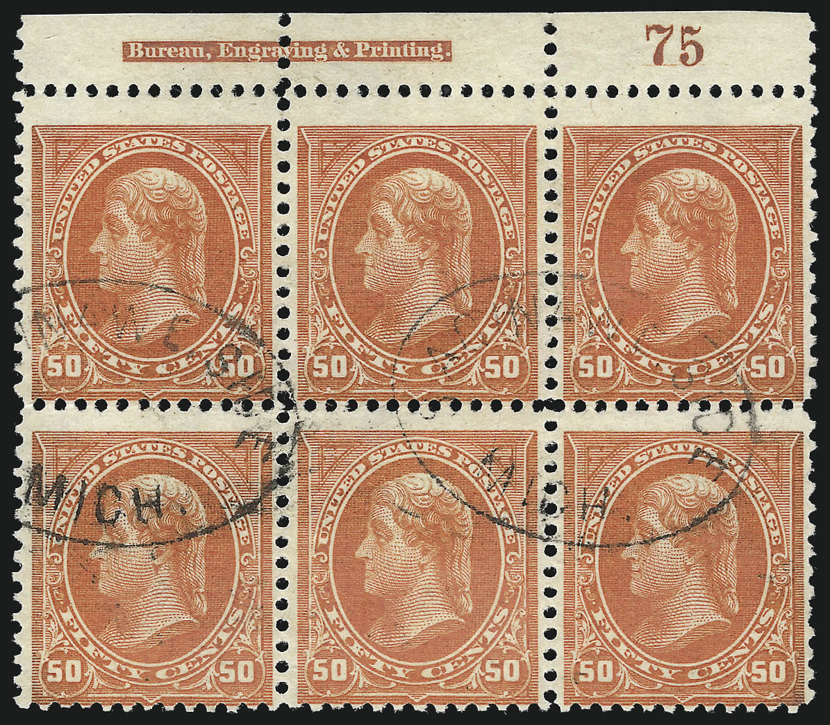 Sale no. 1084 — Lot no. 3622 — Siegel Auction Galleries