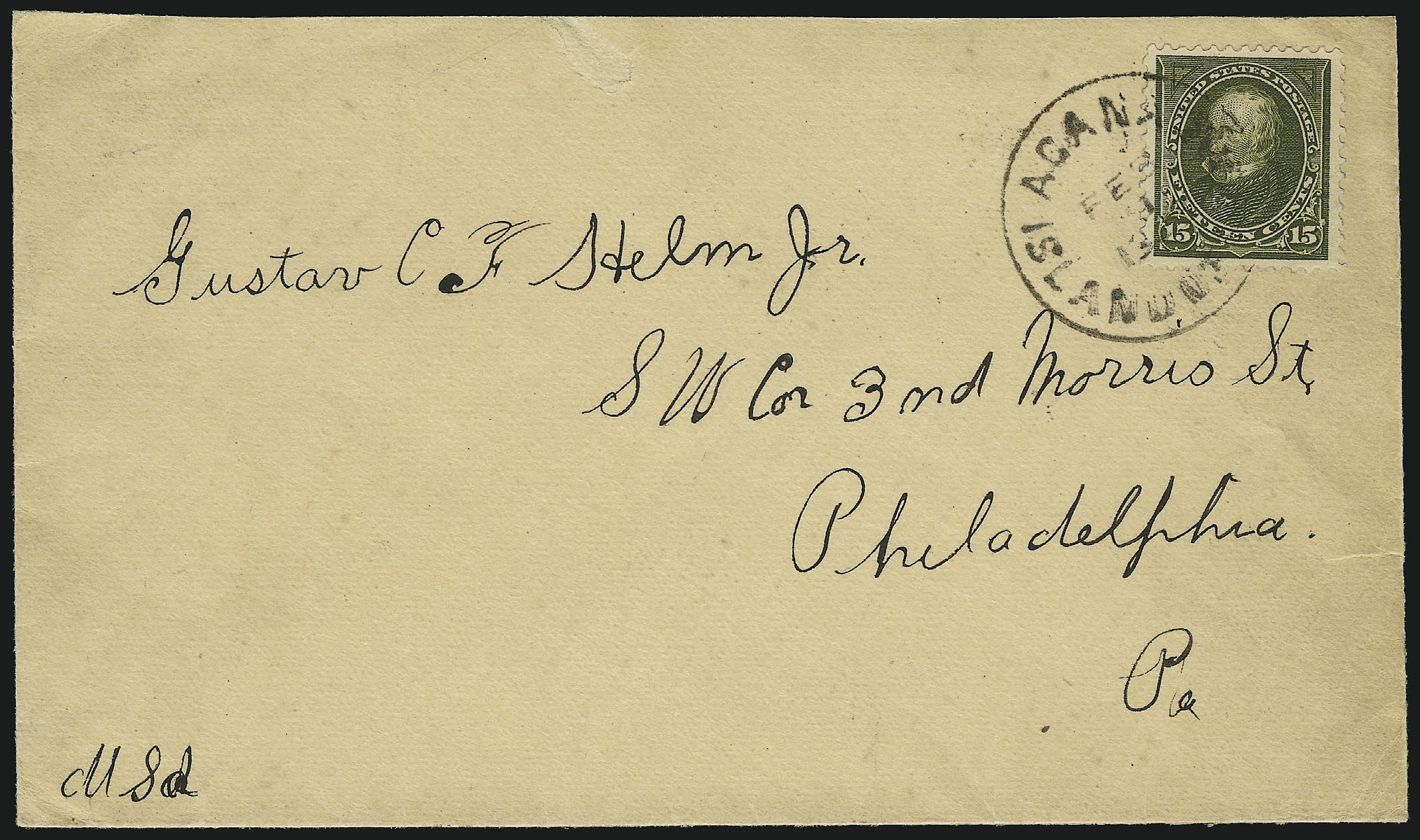Sale no. 1084 — Lot no. 3653 — Siegel Auction Galleries