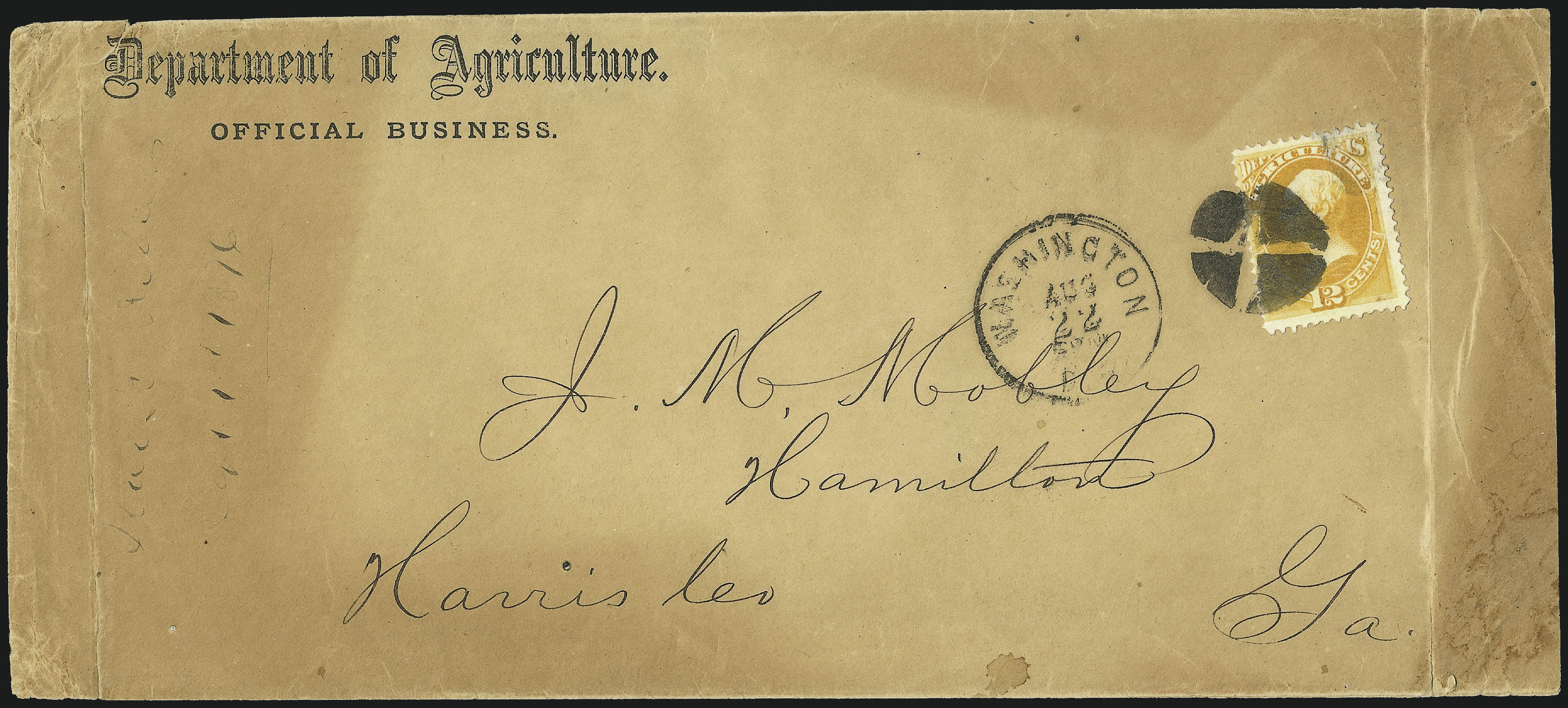 Sale no. 1085 — Lot no. 4025 — Siegel Auction Galleries