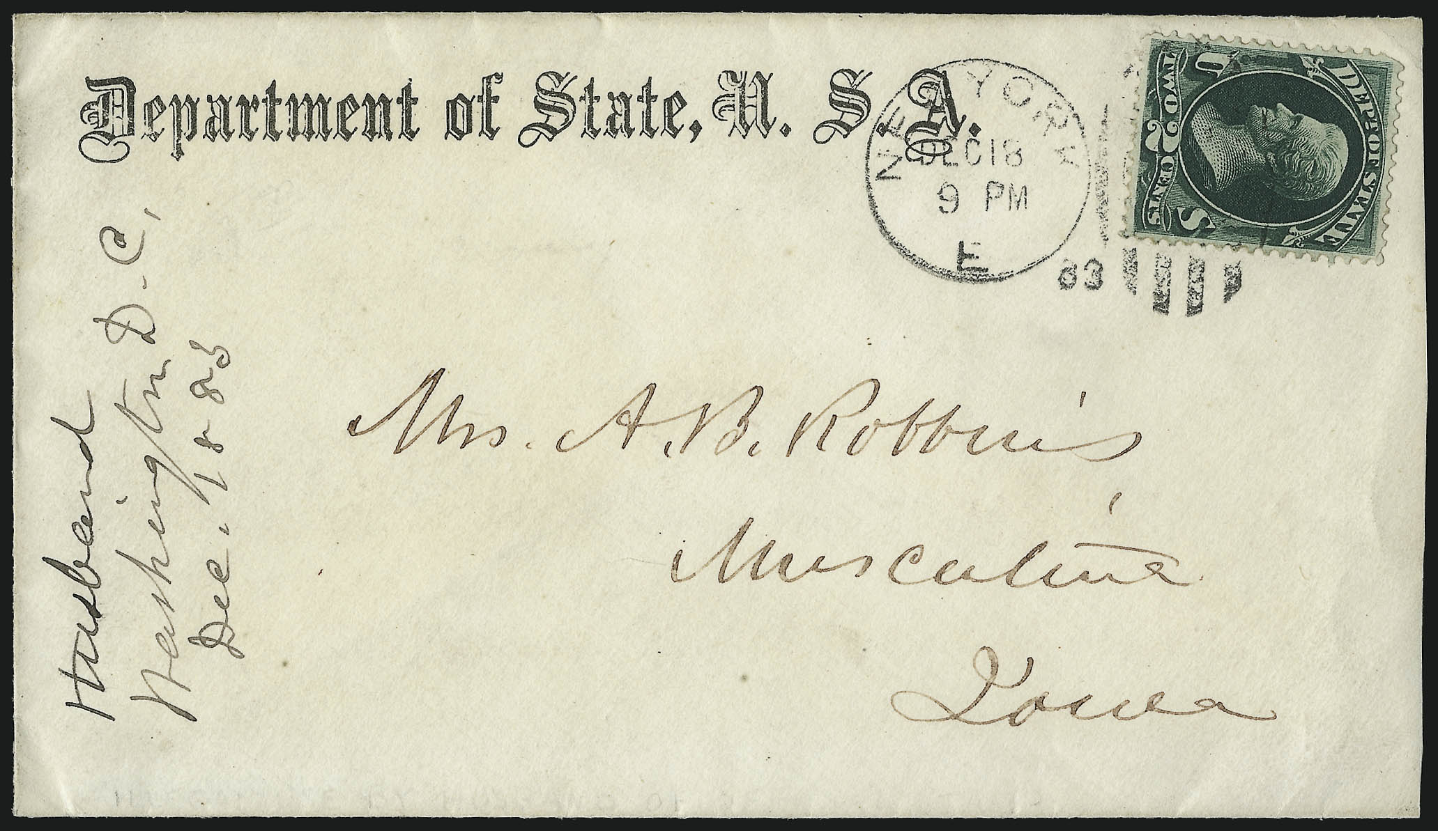 Sale no. 1085 — Lot no. 4109 — Siegel Auction Galleries