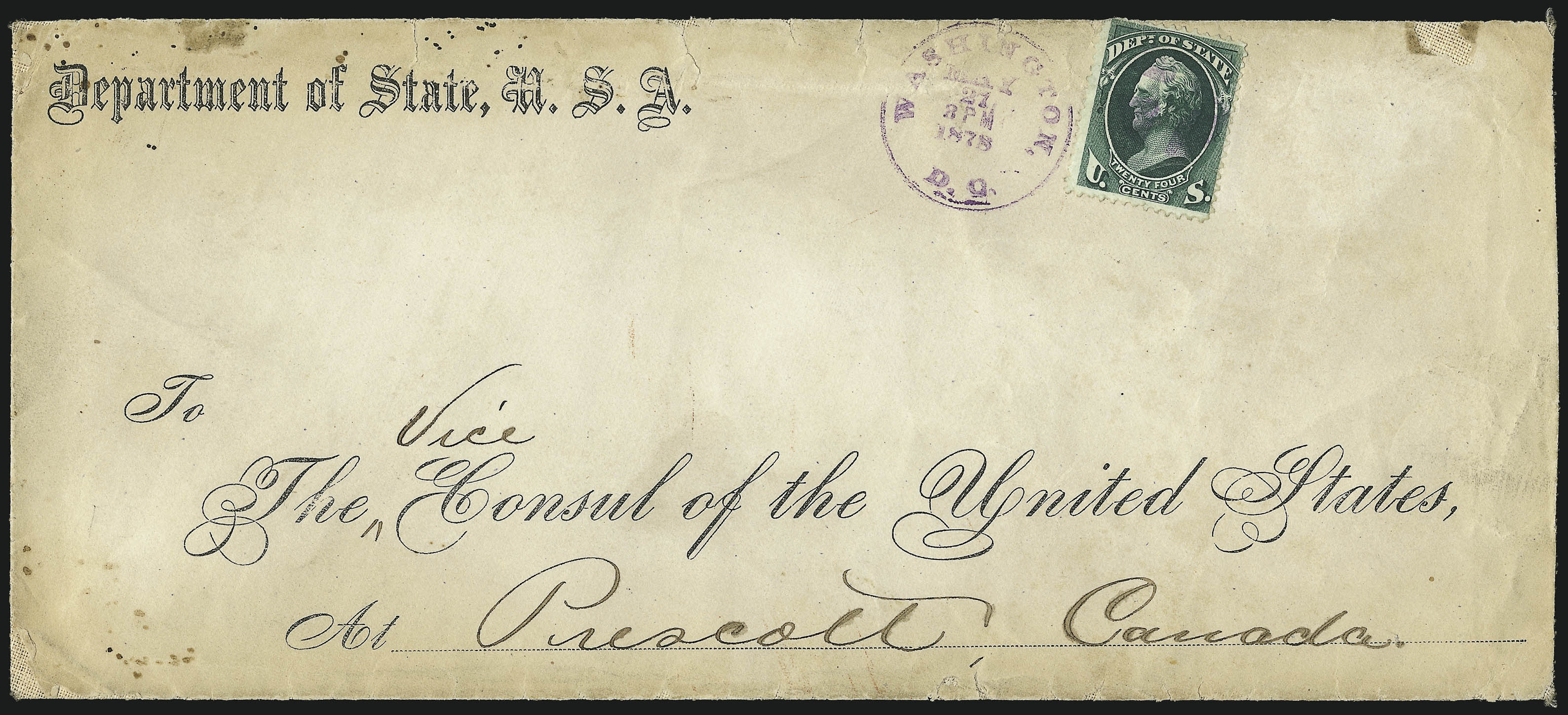 Sale no. 1085 — Lot no. 4115 — Siegel Auction Galleries