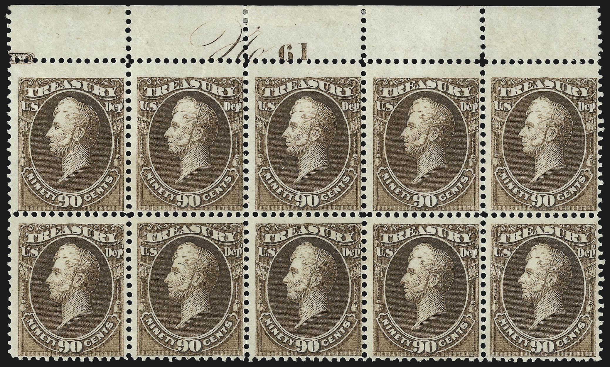 Sale no. 1085 — Lot no. 4135 — Siegel Auction Galleries