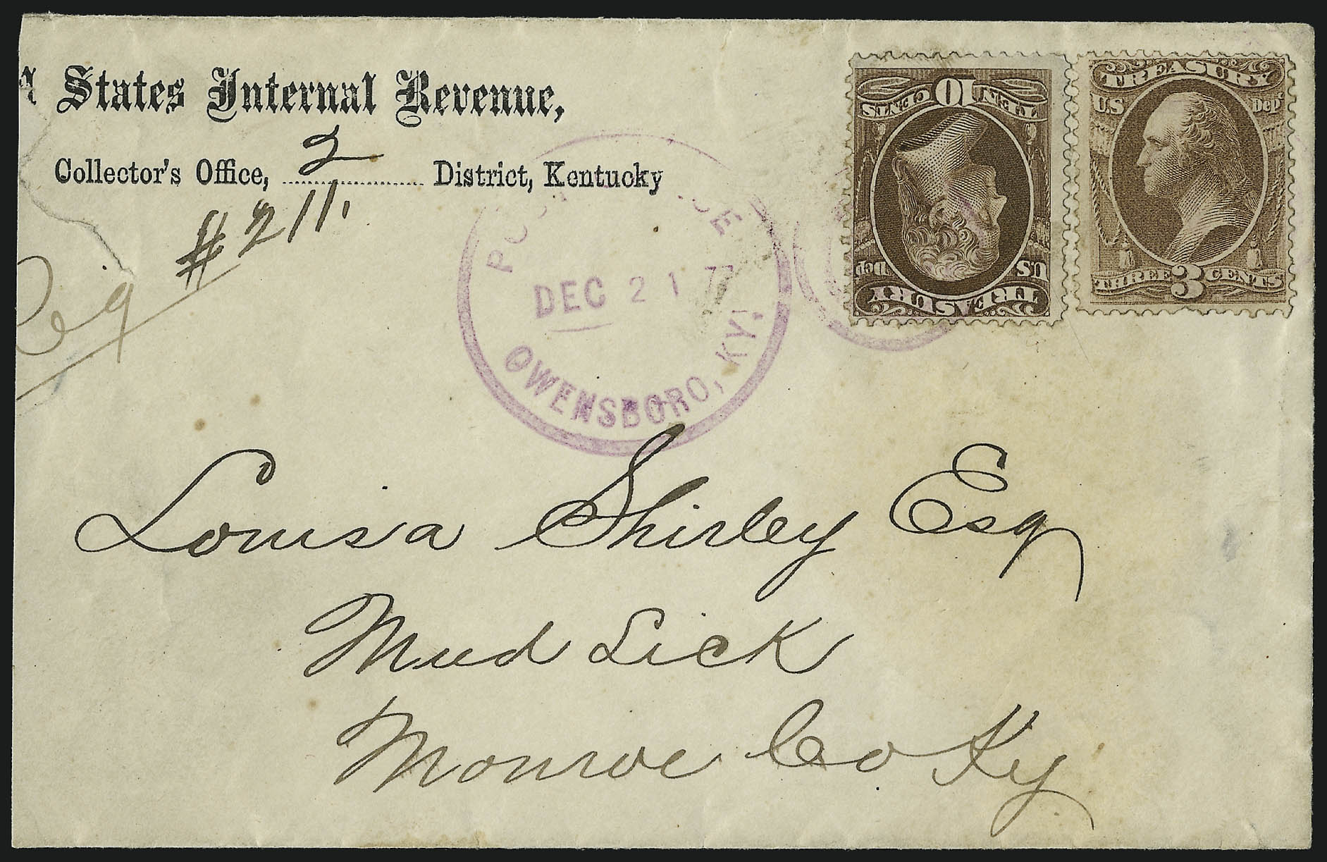 Sale no. 1085 — Lot no. 4140 — Siegel Auction Galleries