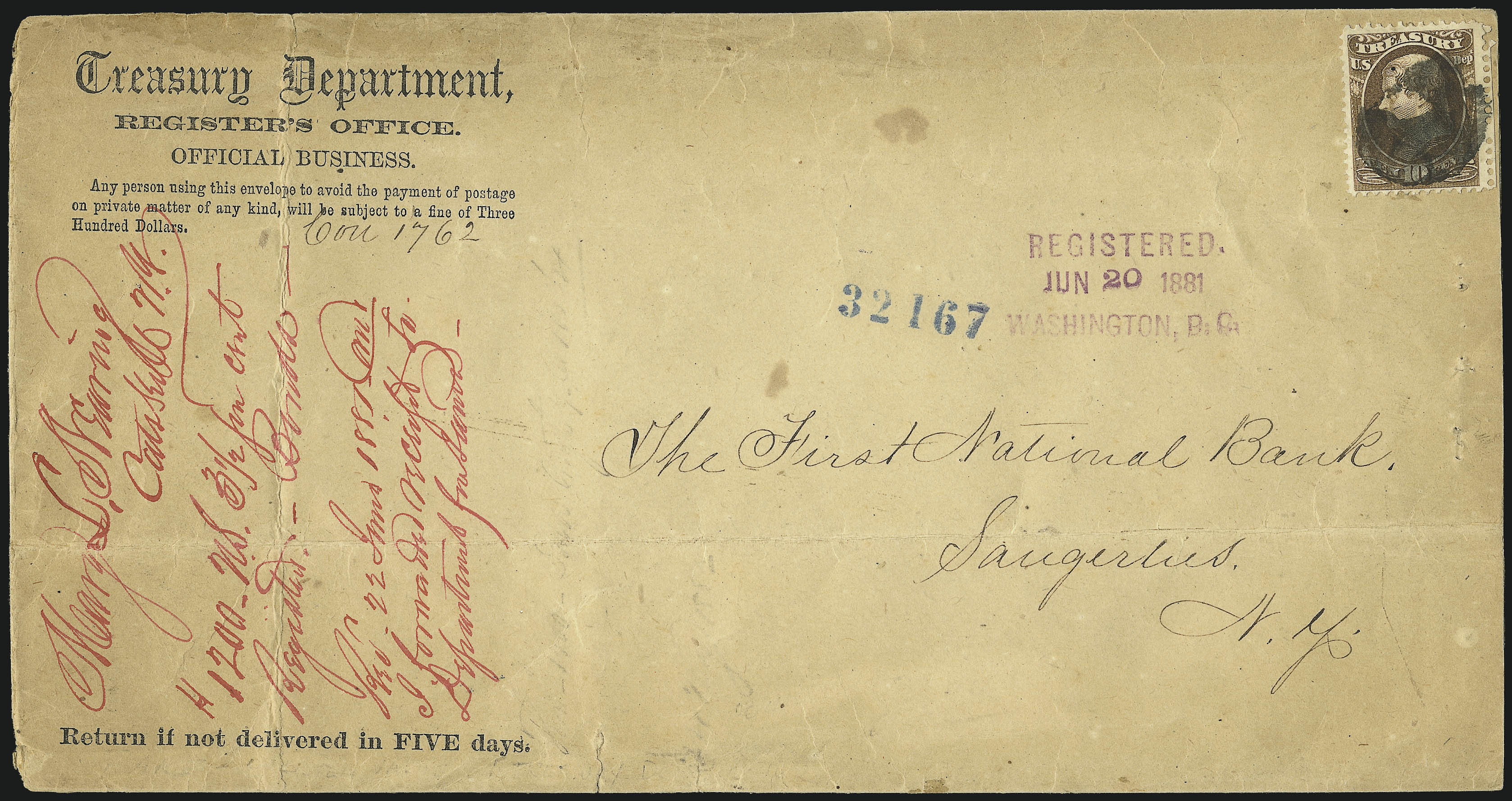 Sale no. 1085 — Lot no. 4143 — Siegel Auction Galleries