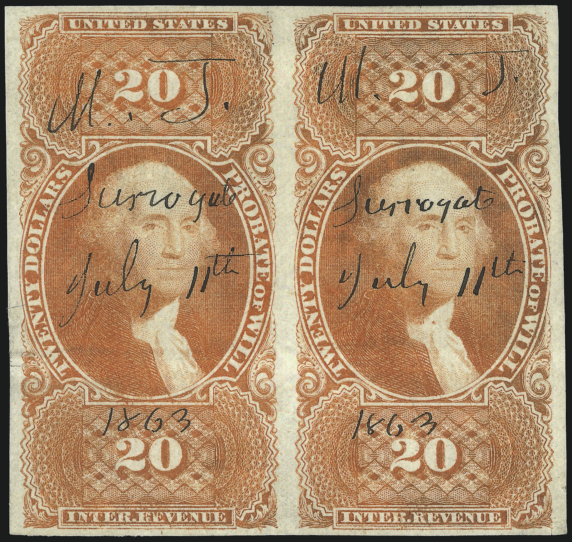 Sale no. 1089 — Lot no. 274 — Siegel Auction Galleries