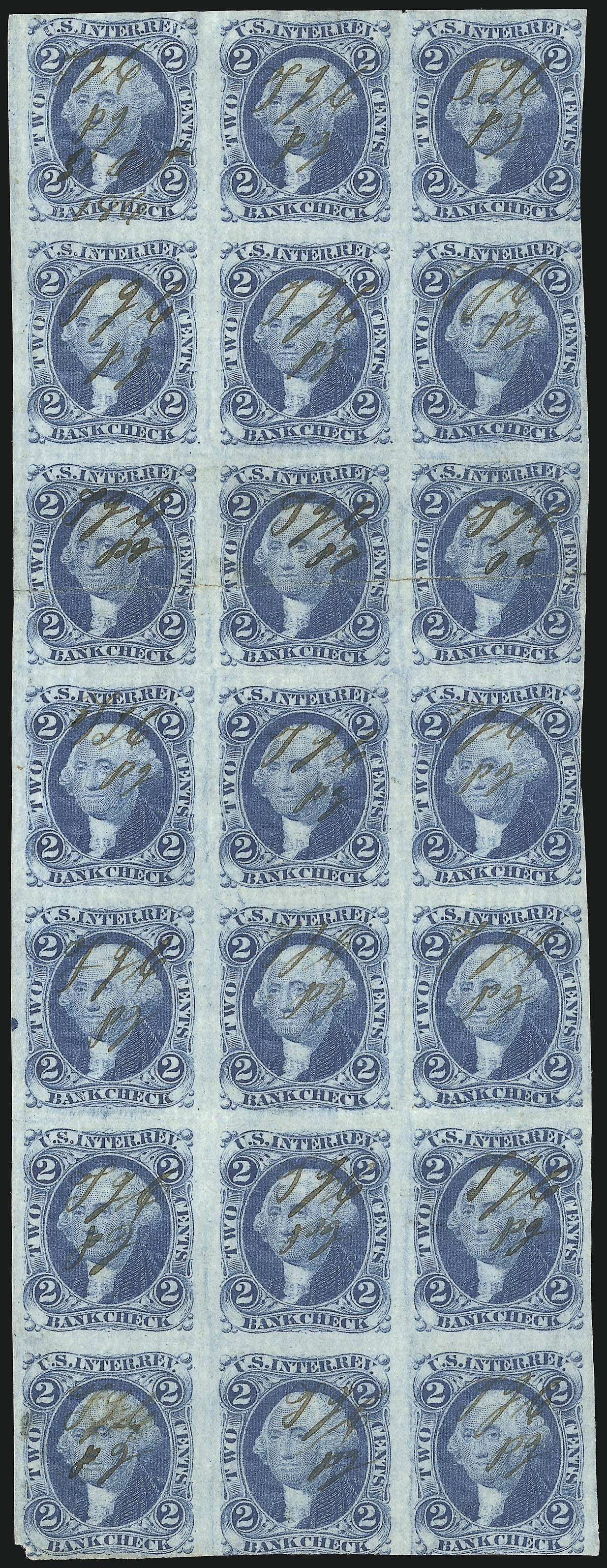 Sale no. 1089 — Lot no. 321 — Siegel Auction Galleries