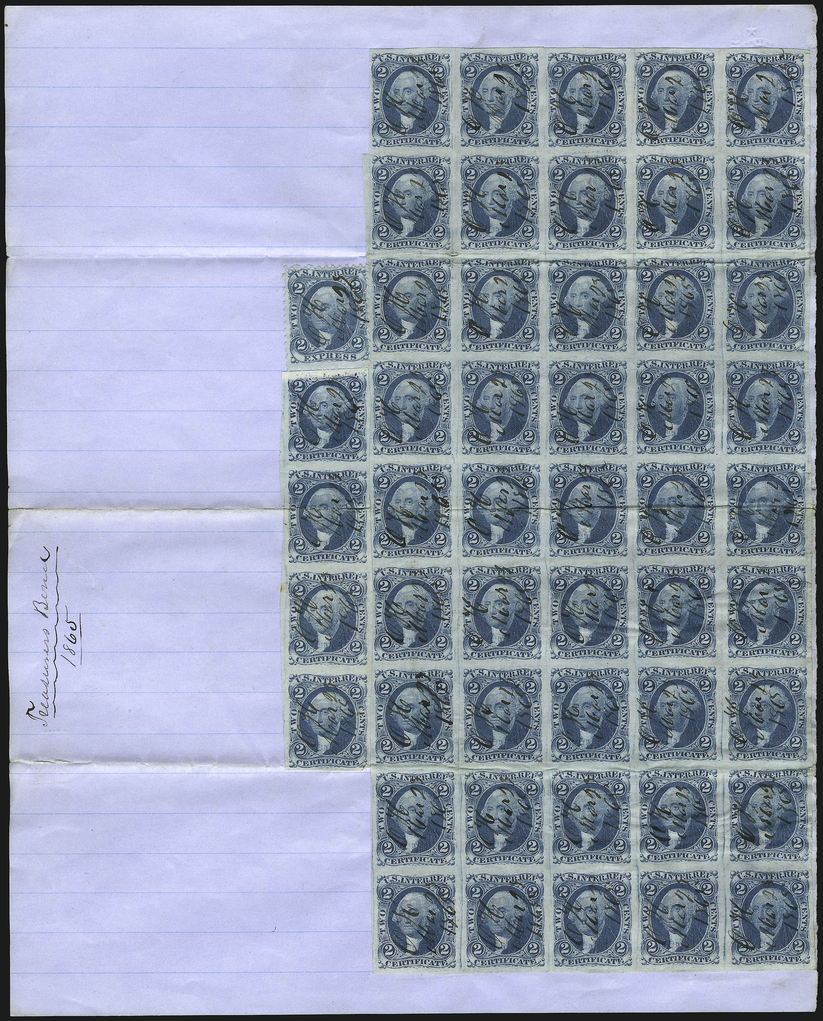 Sale no. 1089 — Lot no. 323 — Siegel Auction Galleries