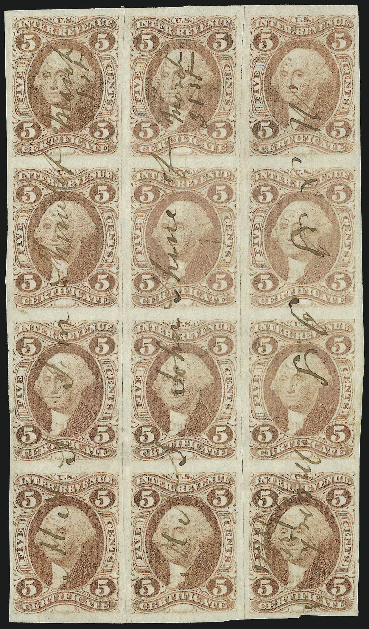 Sale no. 1089 — Lot no. 327 — Siegel Auction Galleries