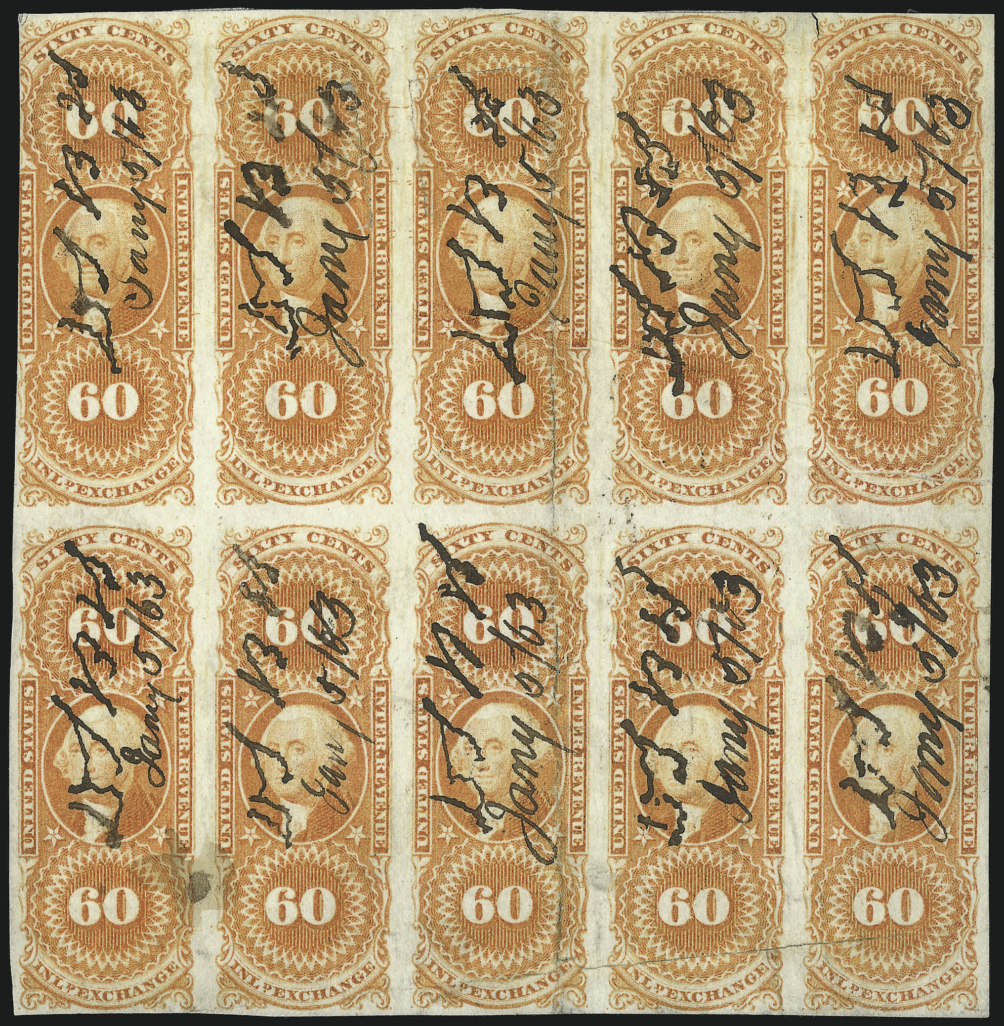 Sale no. 1089 — Lot no. 350 — Siegel Auction Galleries
