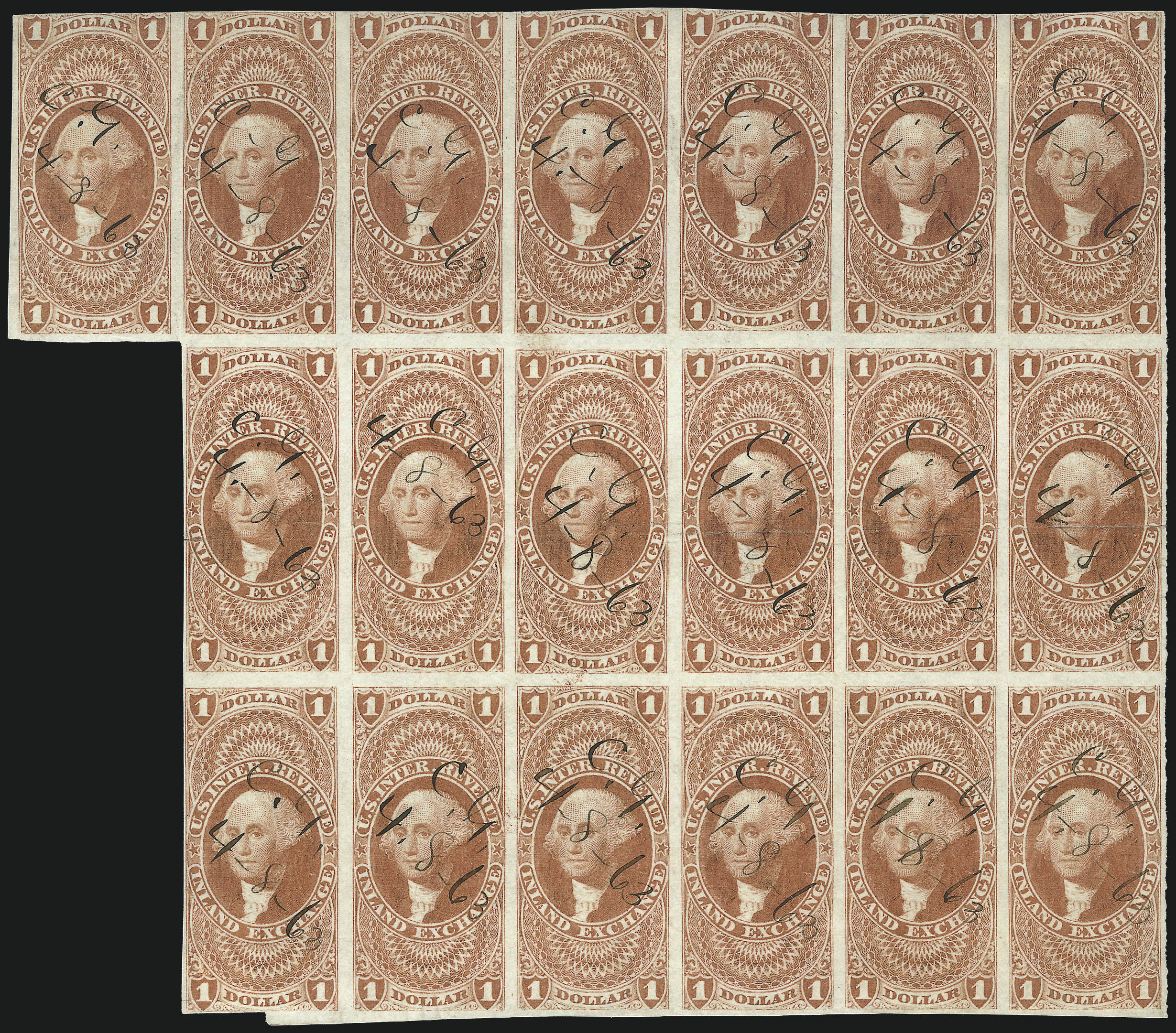 Sale no. 1089 — Lot no. 354 — Siegel Auction Galleries