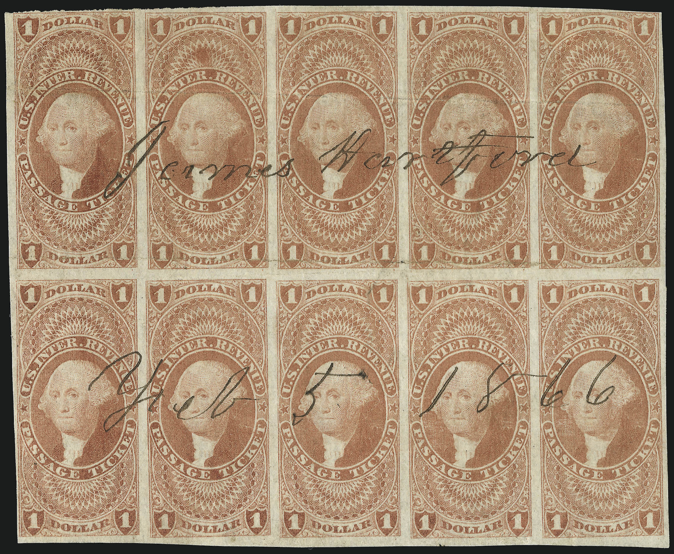 Sale no. 1089 — Lot no. 359 — Siegel Auction Galleries