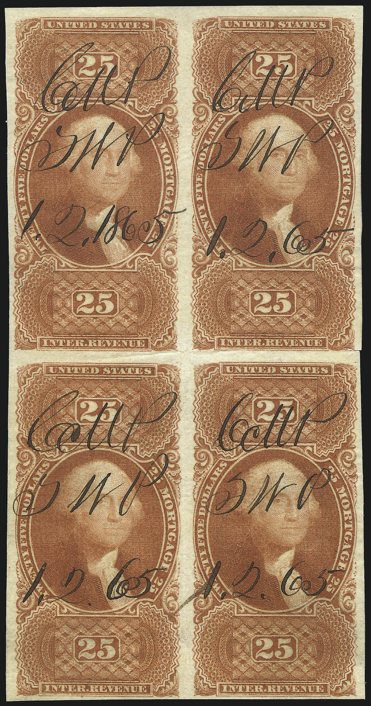 Sale no. 1089 — Lot no. 382 — Siegel Auction Galleries