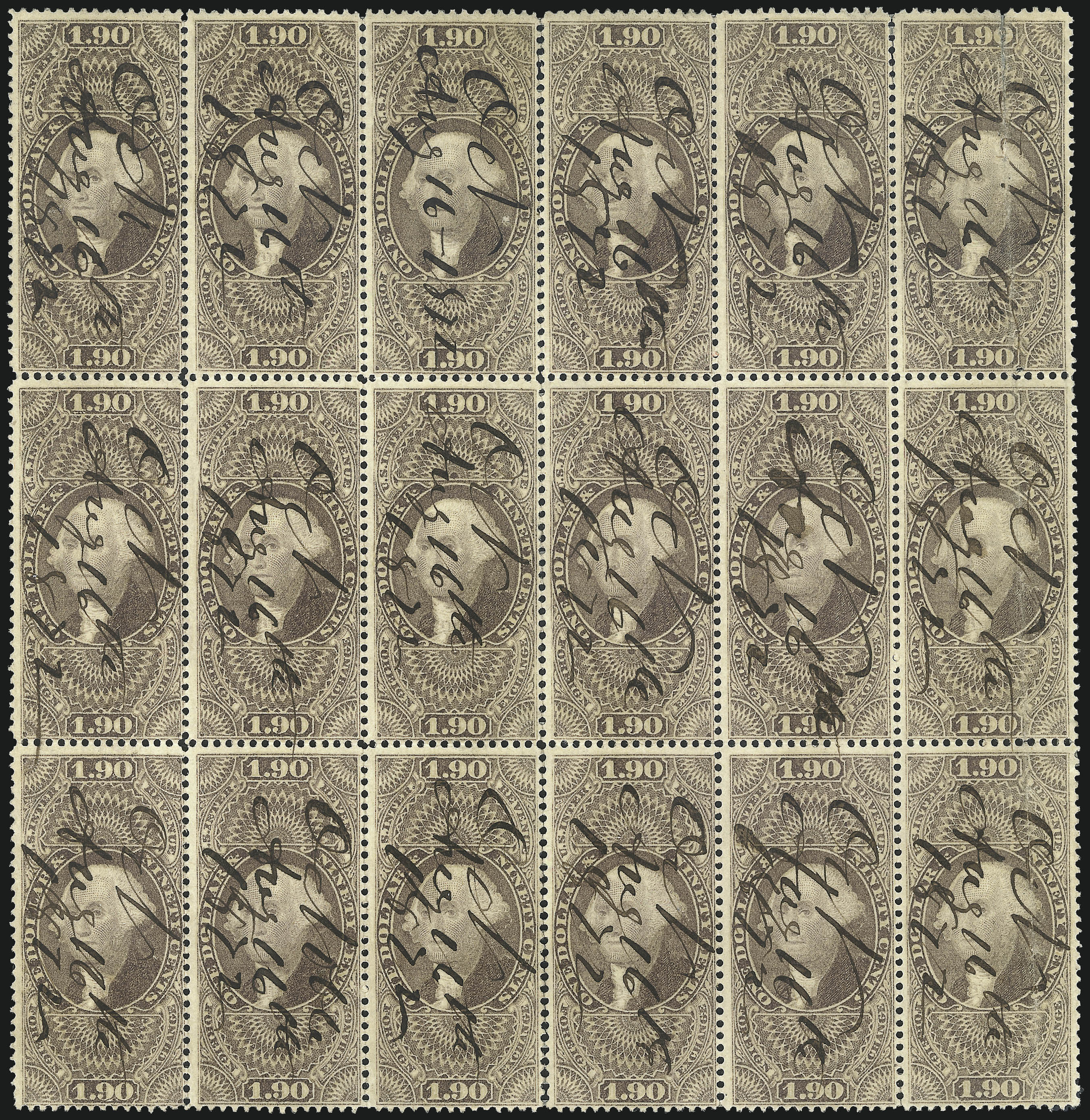 Sale no. 1089 — Lot no. 432 — Siegel Auction Galleries