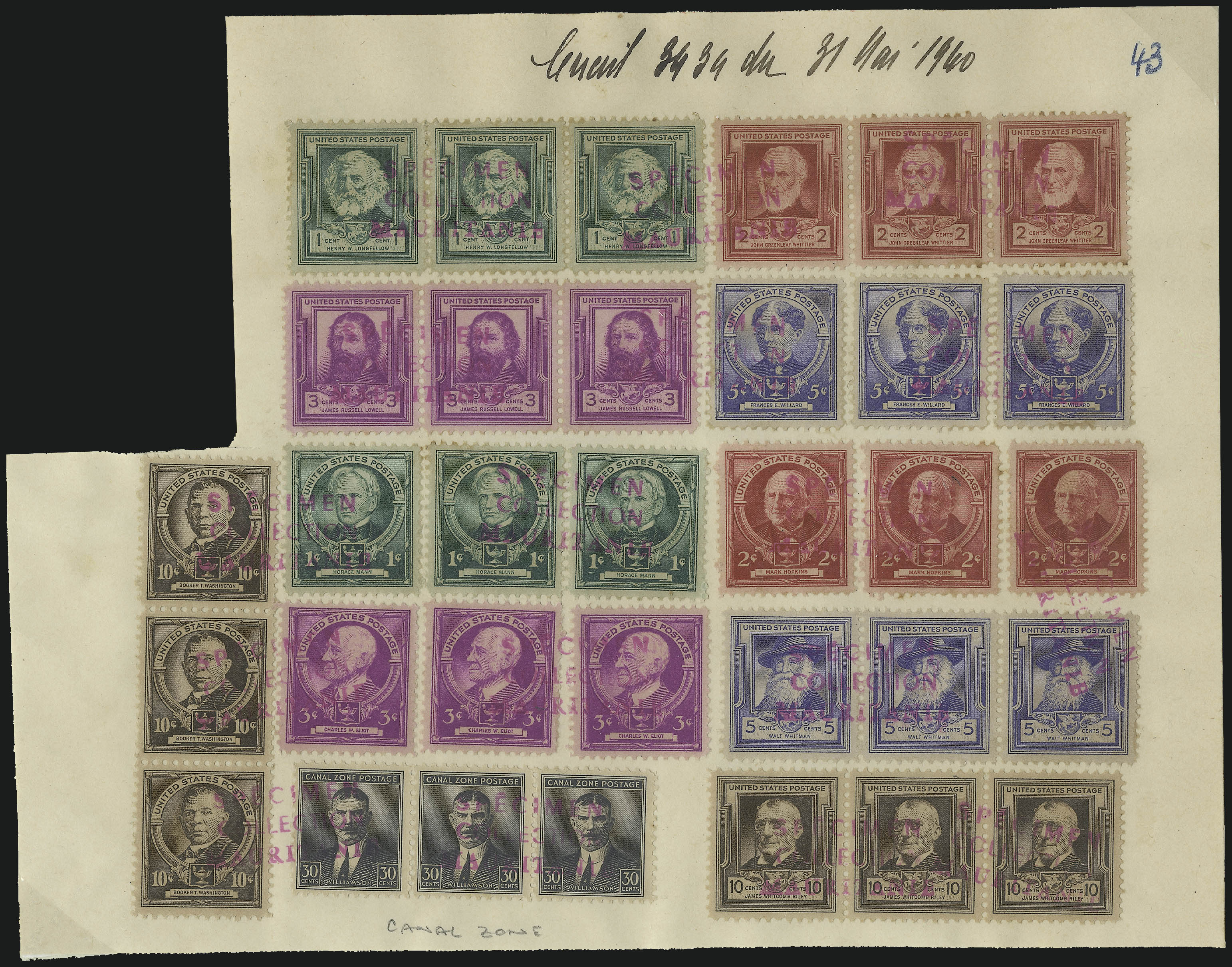 Sale no. 1090 — Lot no. 1076 — Siegel Auction Galleries