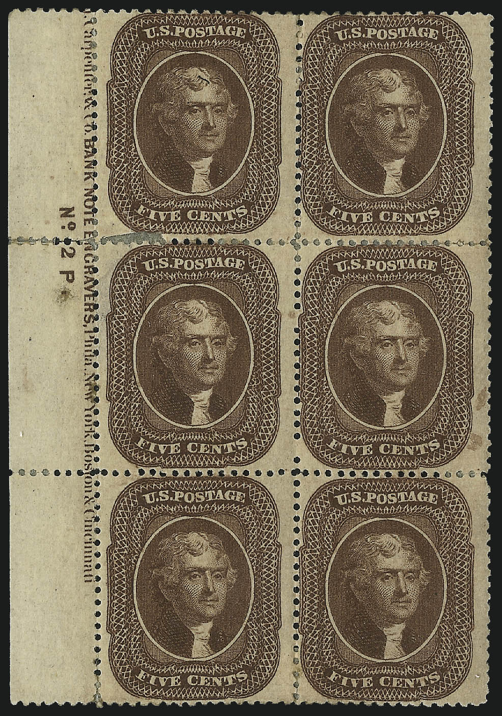 Sale no. 1090 — Lot no. 1163 — Siegel Auction Galleries