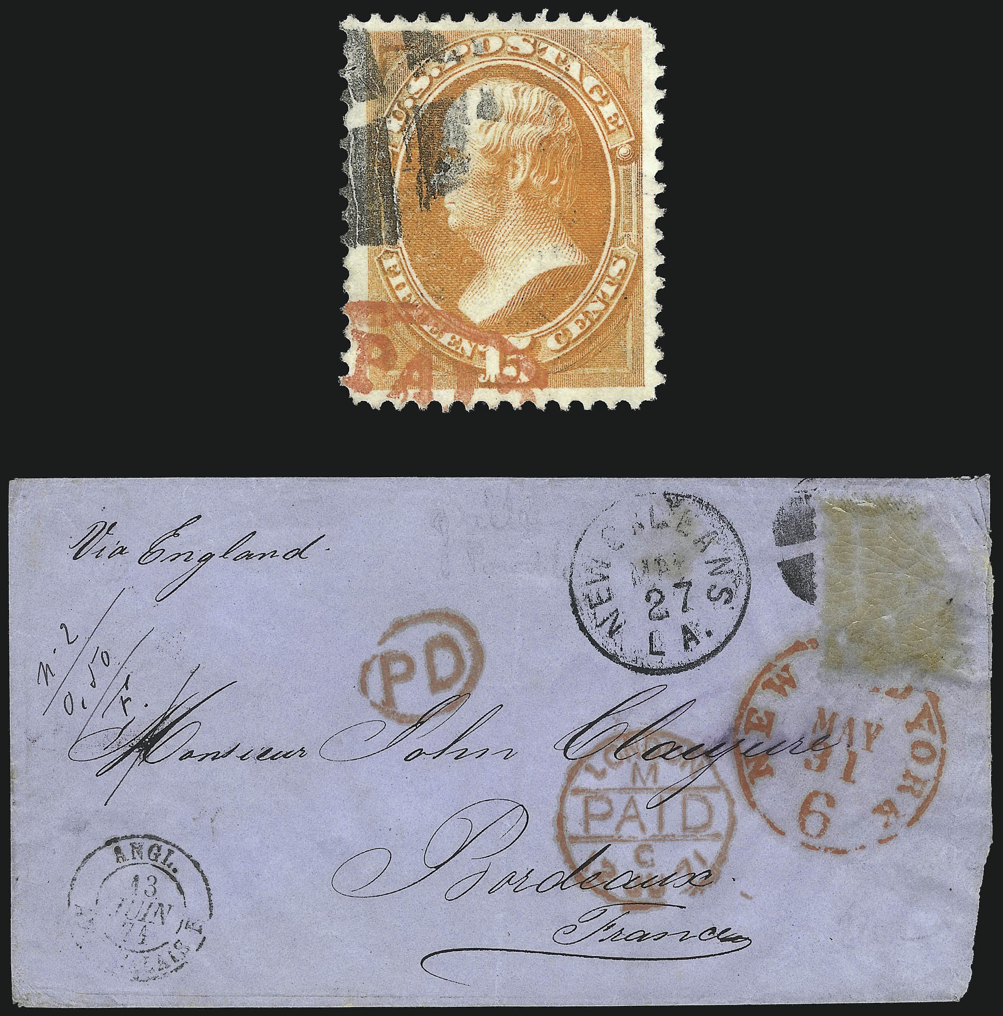 Sale no. 1090 — Lot no. 1303 — Siegel Auction Galleries