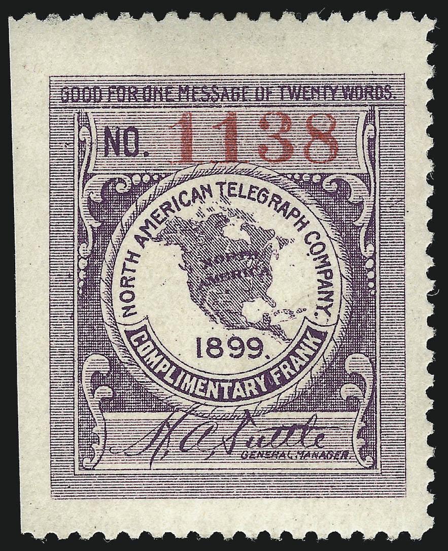 Sale no. 1090 — Lot no. 1876 — Siegel Auction Galleries