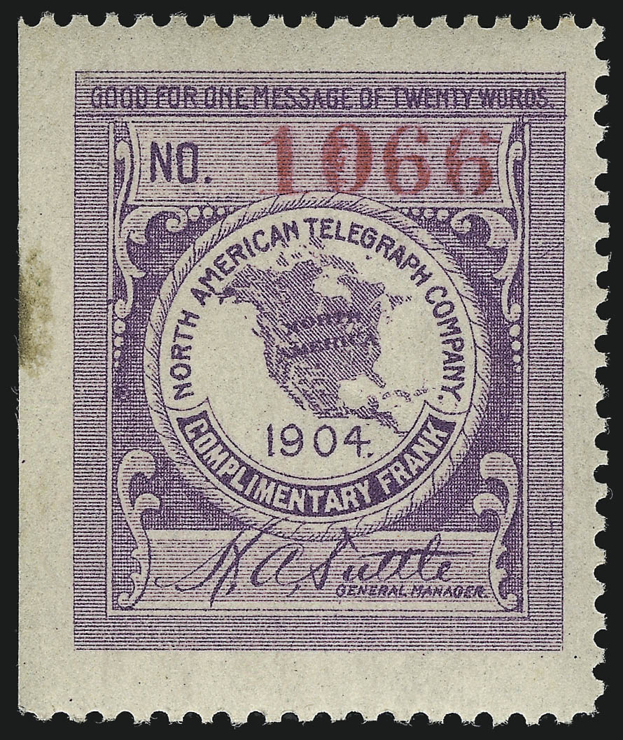 Sale no. 1090 — Lot no. 1882 — Siegel Auction Galleries
