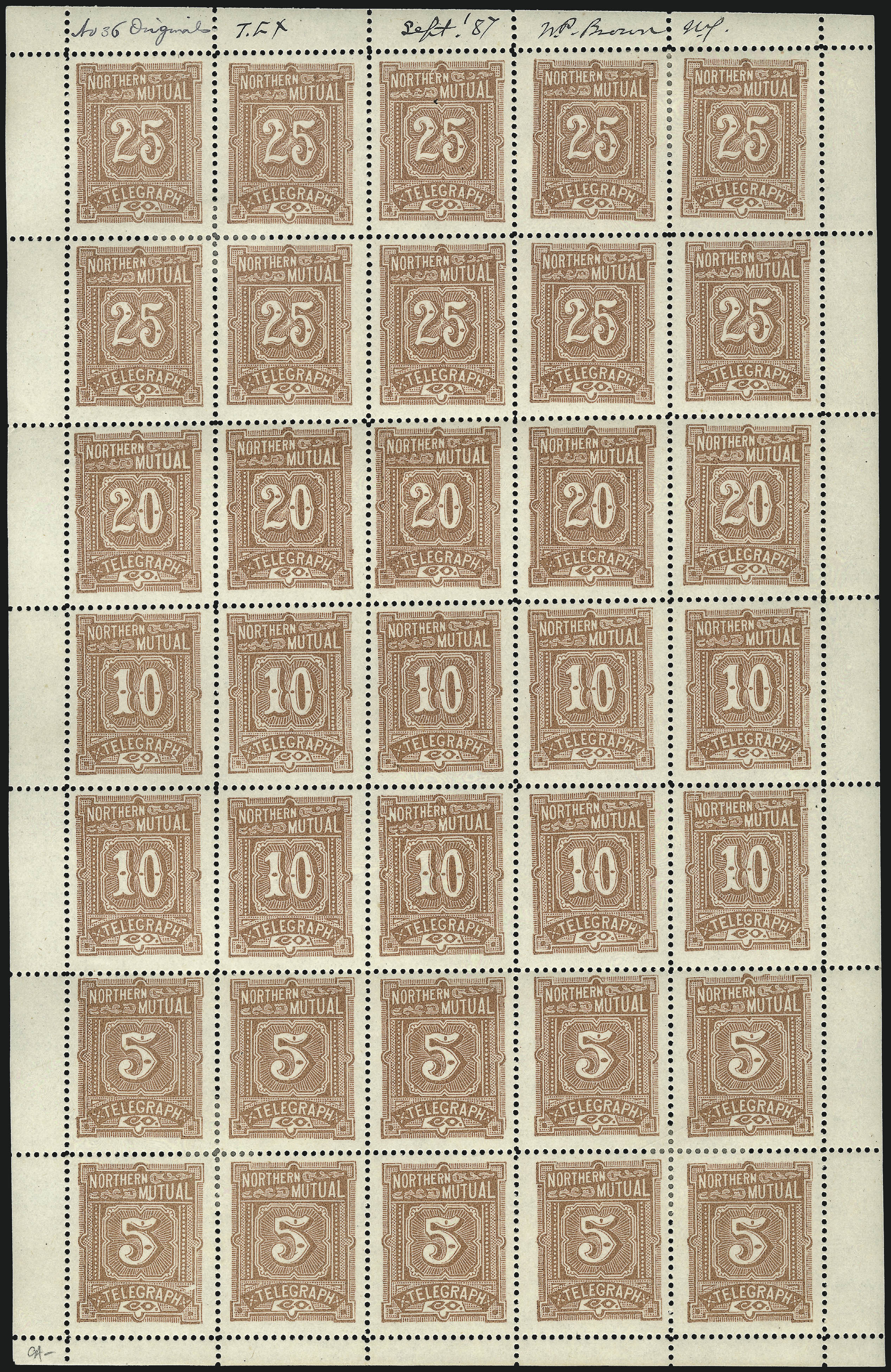 Sale no. 1090 — Lot no. 1888 — Siegel Auction Galleries