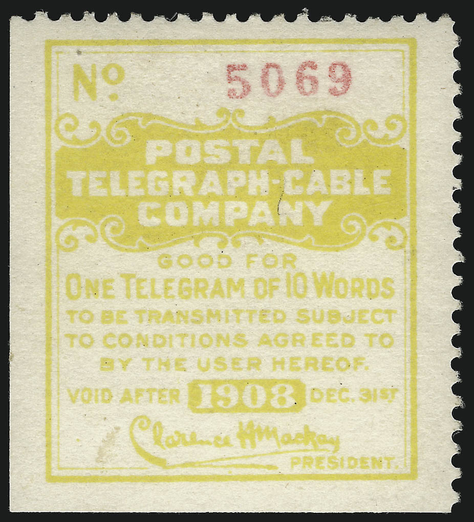 Sale no. 1090 — Lot no. 1897 — Siegel Auction Galleries
