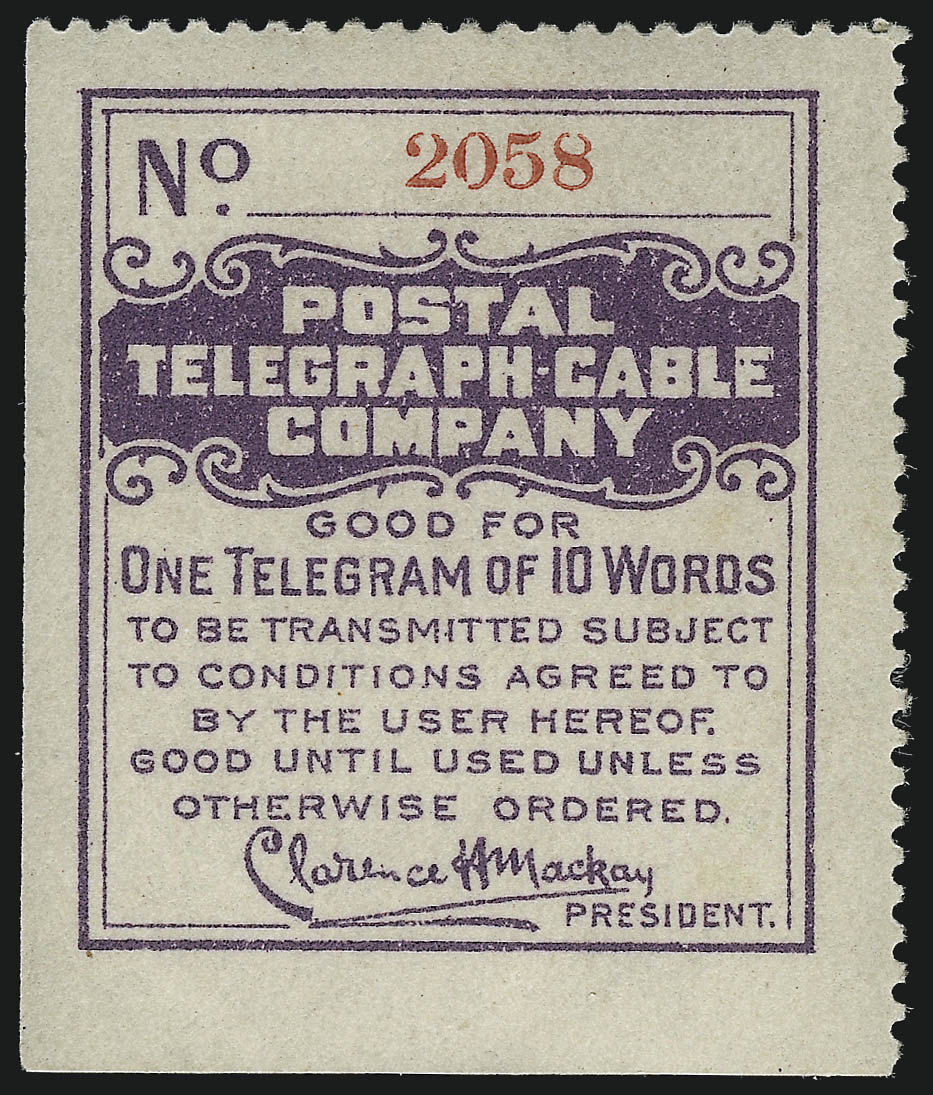 Sale no. 1090 — Lot no. 1902 — Siegel Auction Galleries