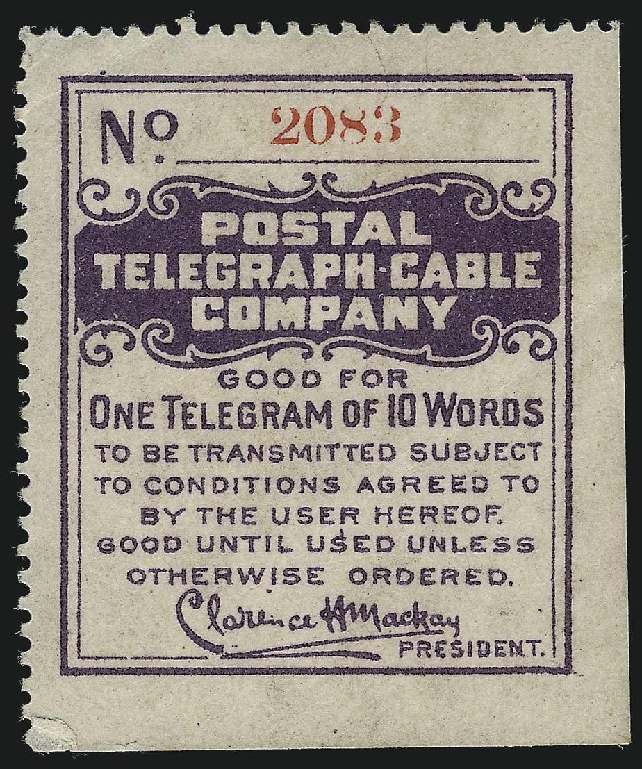 Sale no. 1090 — Lot no. 1903 — Siegel Auction Galleries