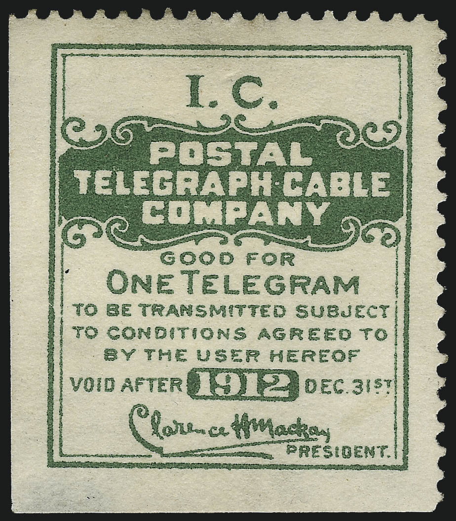 Sale no. 1090 — Lot no. 1920 — Siegel Auction Galleries
