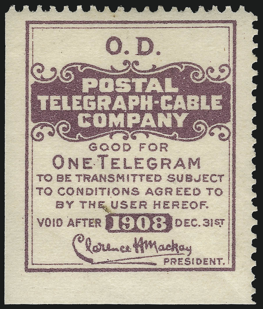 Sale no. 1090 — Lot no. 1921 — Siegel Auction Galleries
