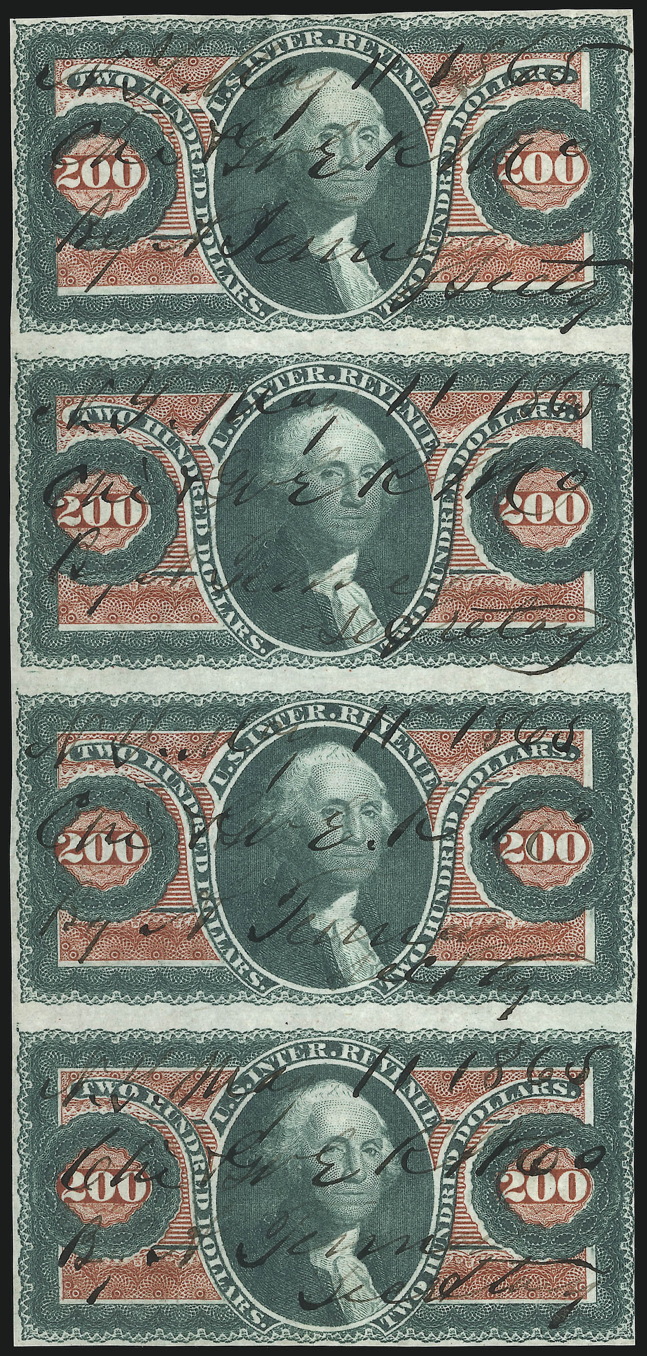Sale no. 1092 — Lot no. 1505 — Siegel Auction Galleries