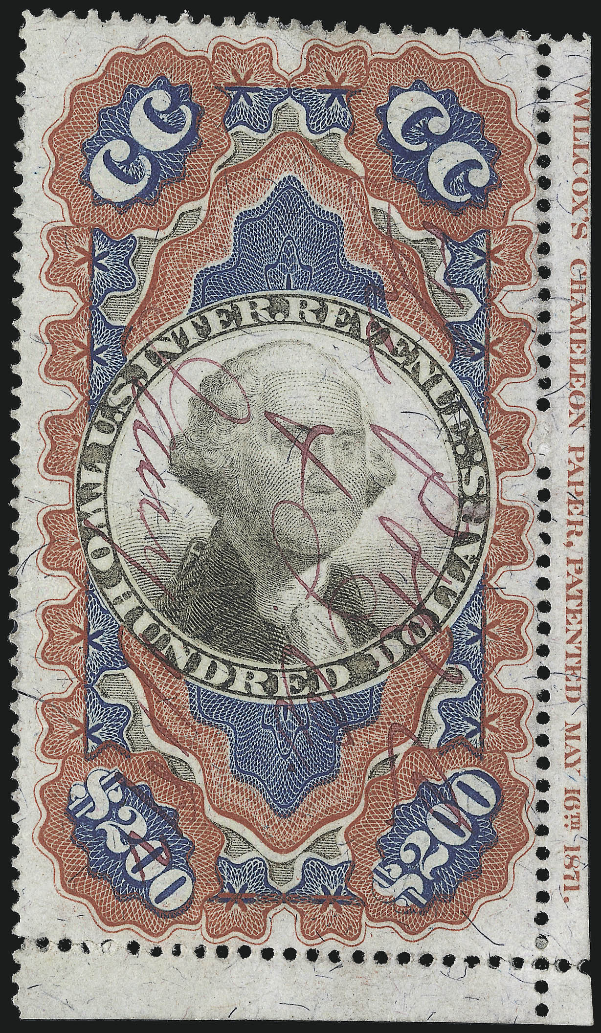 Sale no. 1092 — Lot no. 1514 — Siegel Auction Galleries
