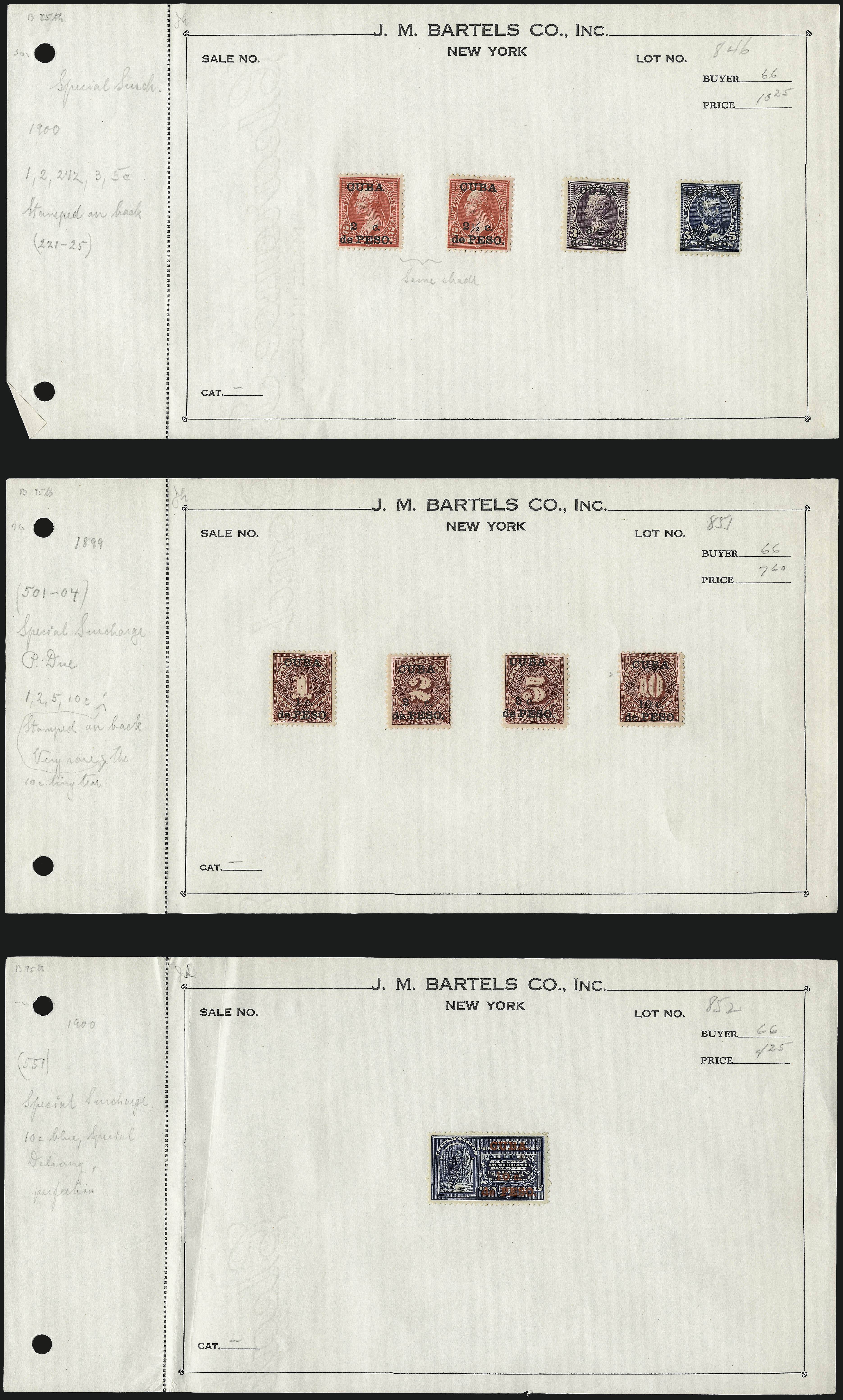 Sale no. 1094 — Lot no. 367 — Siegel Auction Galleries