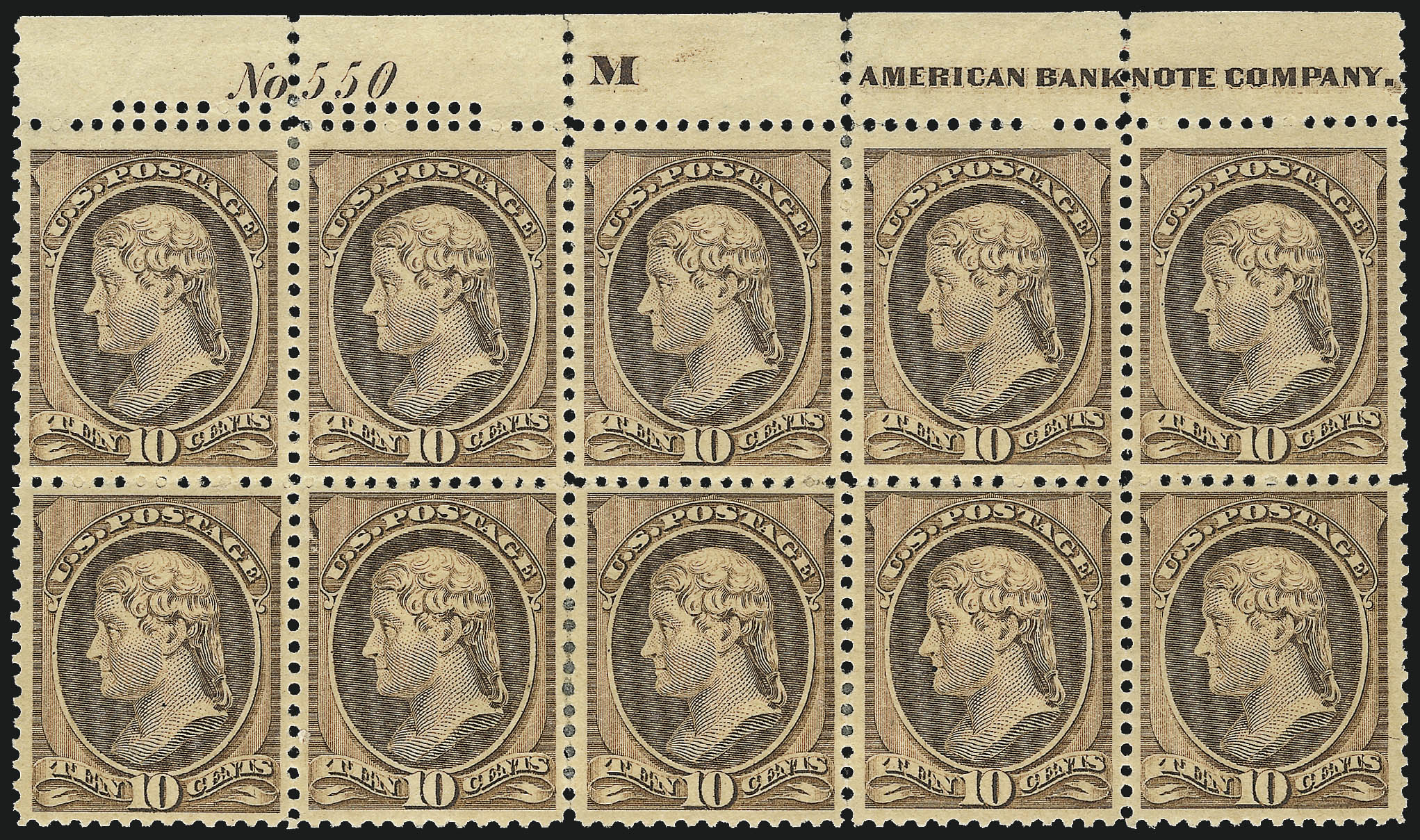 Sale no. 1096 — Lot no. 366 — Siegel Auction Galleries