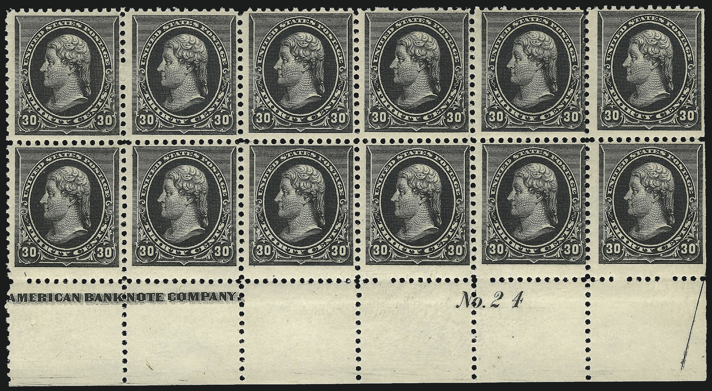 Sale no. 1096 — Lot no. 394 — Siegel Auction Galleries