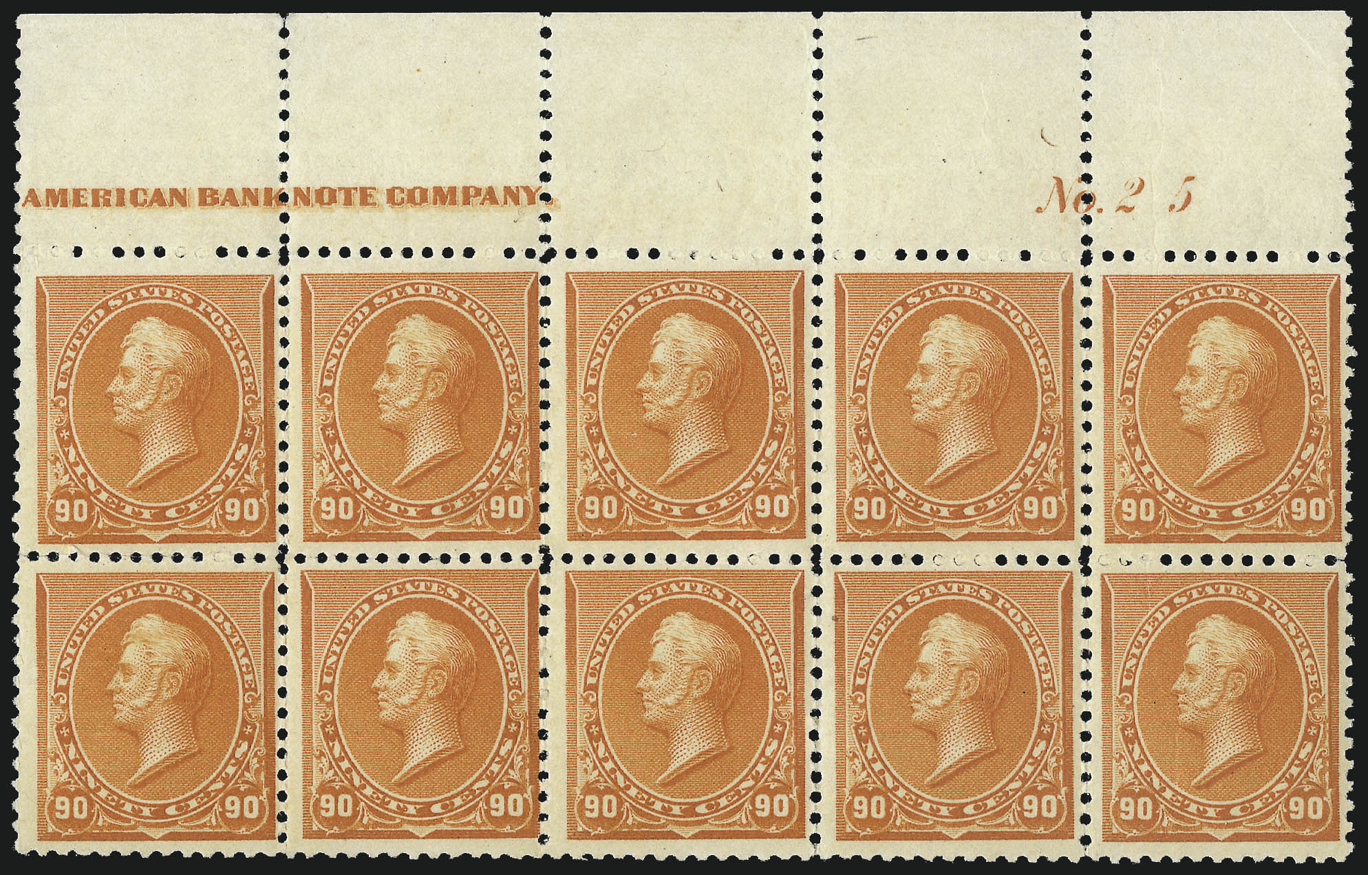 Sale no. 1096 — Lot no. 397 — Siegel Auction Galleries