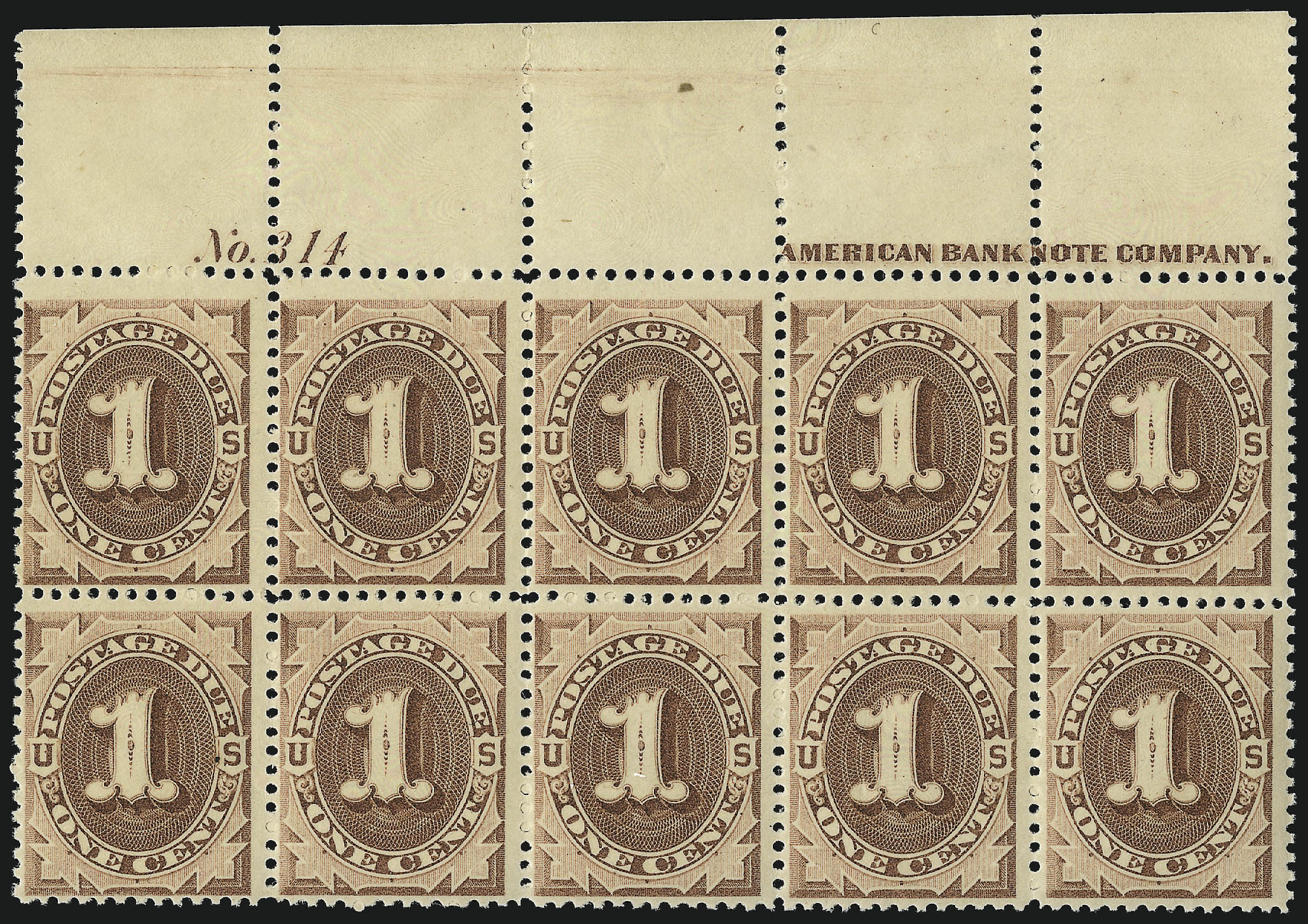 Sale no. 1096 — Lot no. 838 — Siegel Auction Galleries