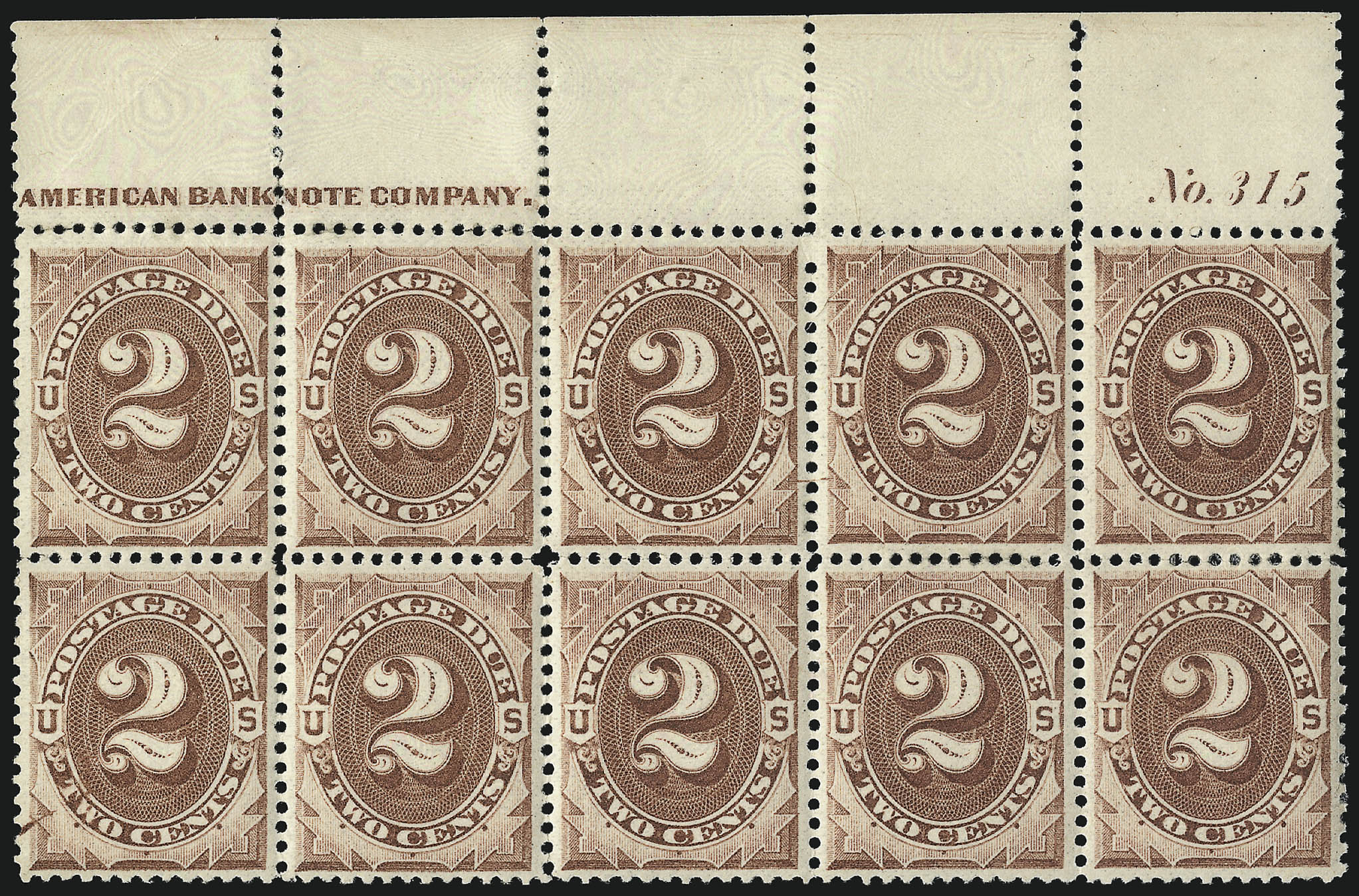 Sale no. 1096 — Lot no. 847 — Siegel Auction Galleries