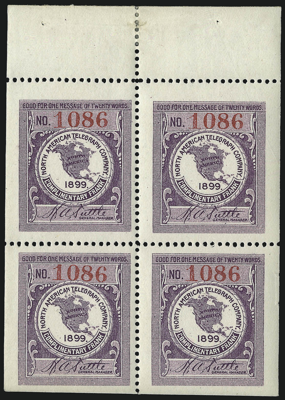 Sale no. 1100 — Lot no. 133 — Siegel Auction Galleries