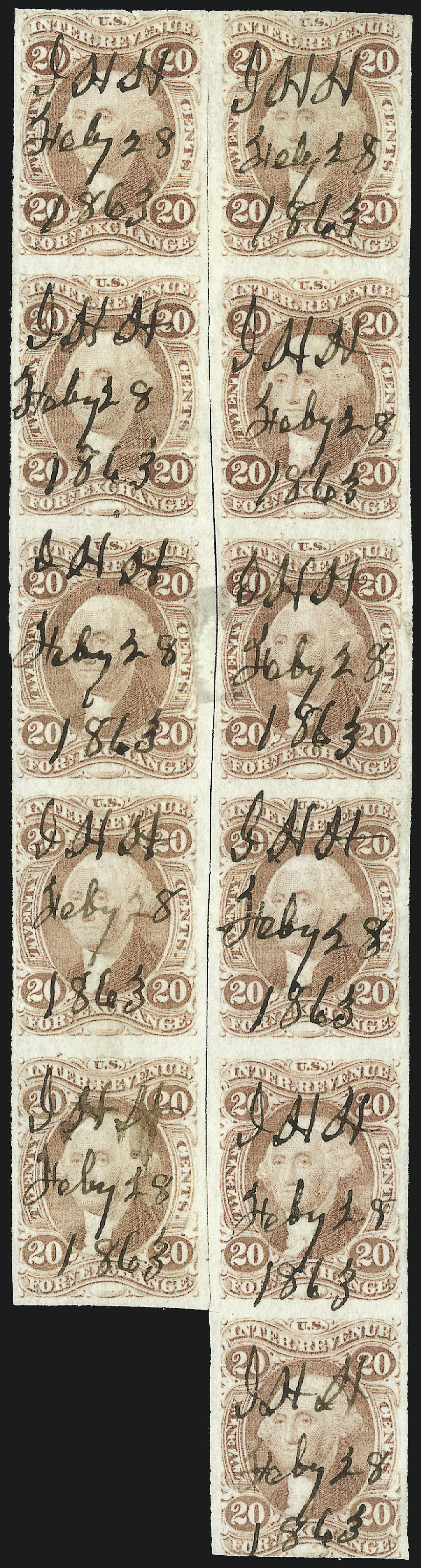 Sale no. 1100 — Lot no. 147 — Siegel Auction Galleries