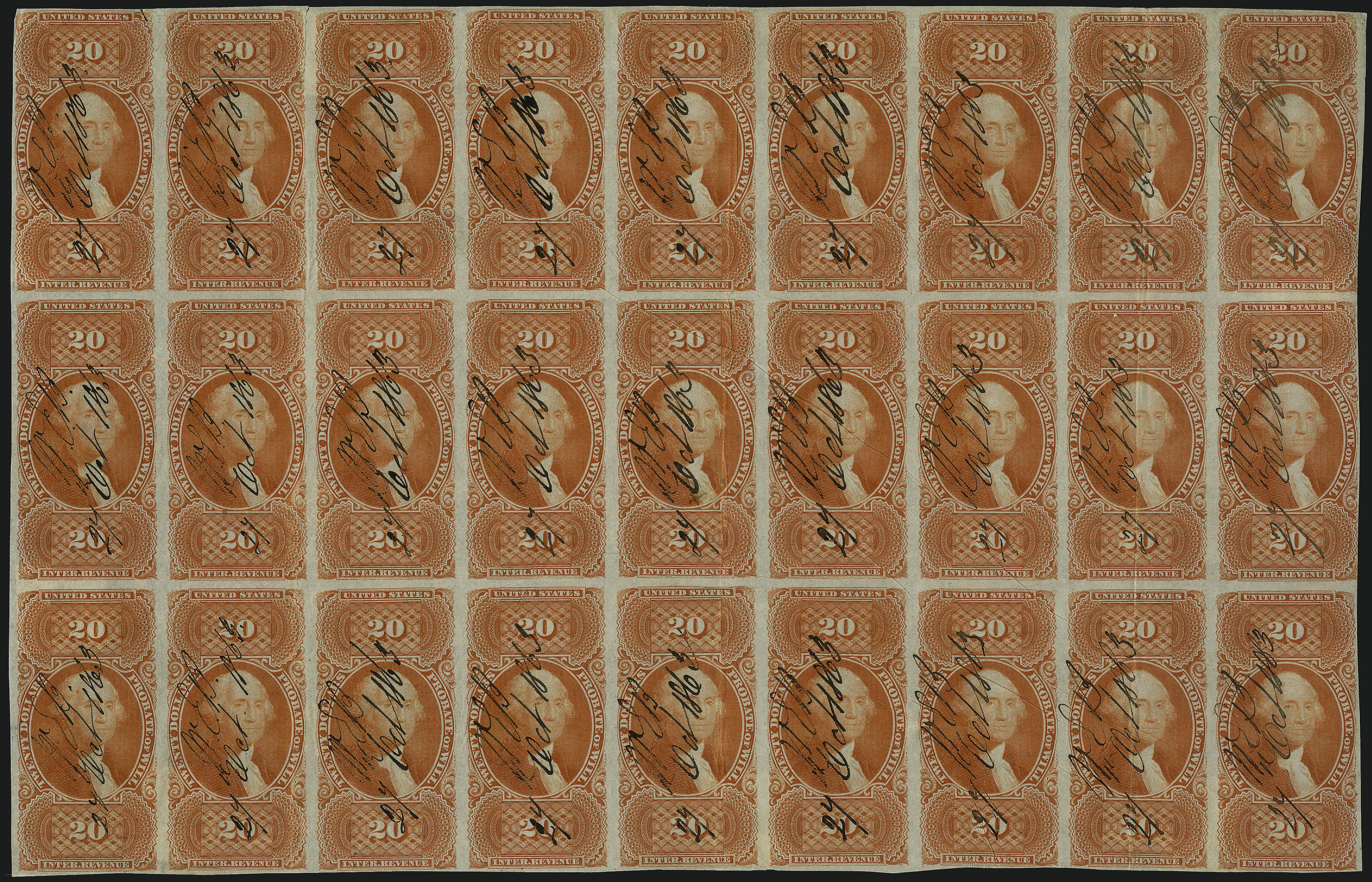 Sale no. 1100 — Lot no. 168 — Siegel Auction Galleries