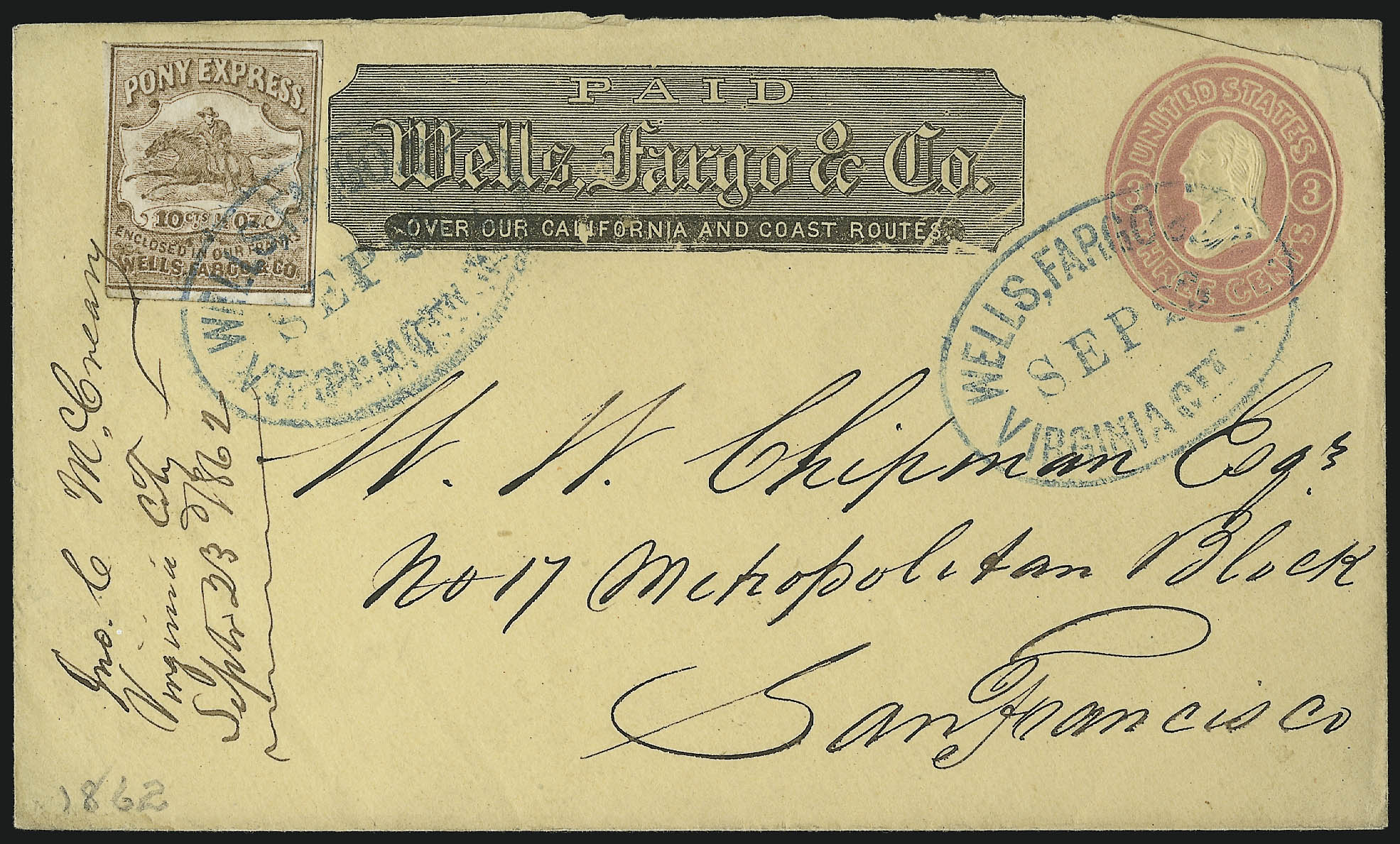 Sale no. 1100 — Lot no. 196 — Siegel Auction Galleries